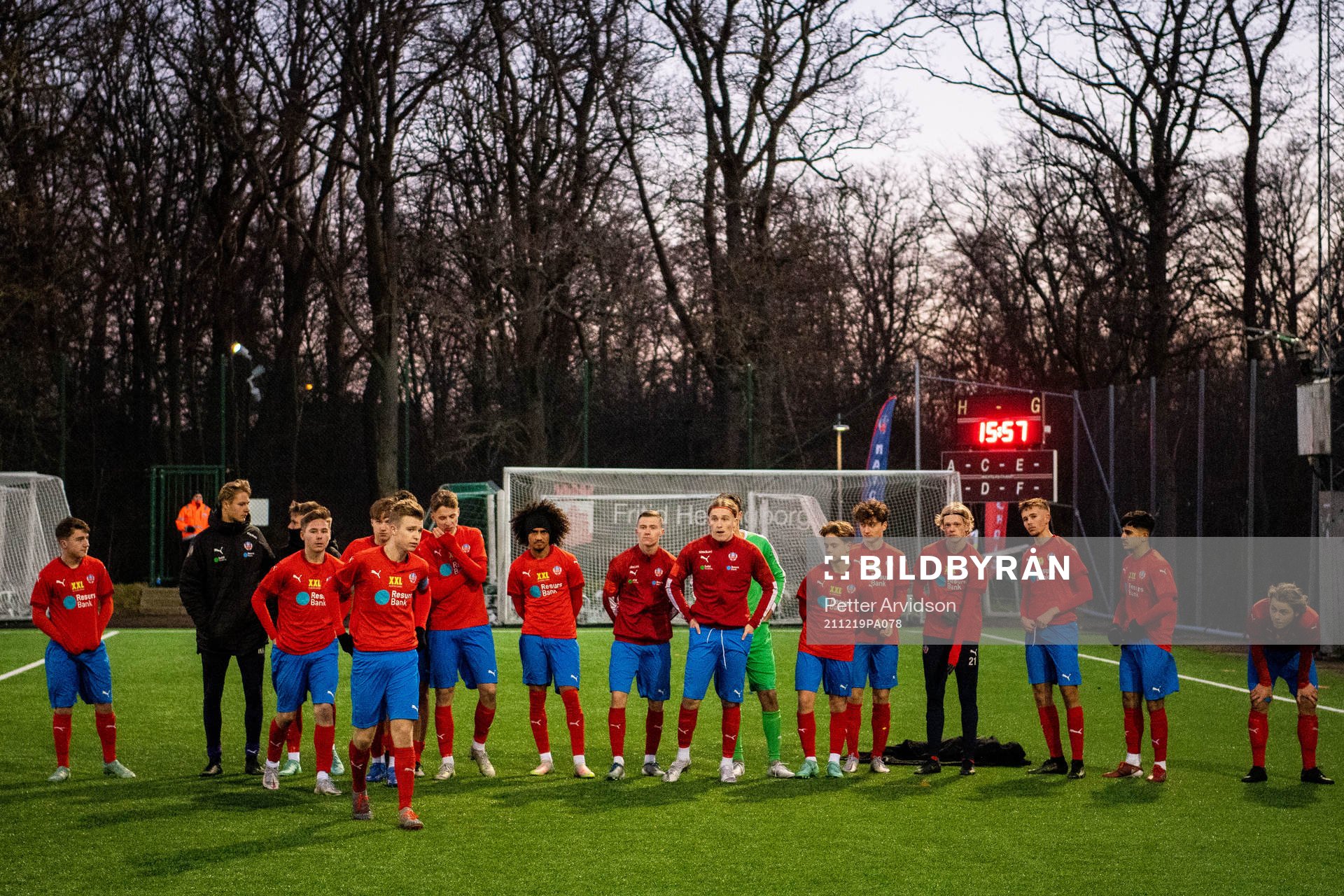 Helsingborgs spelare deppar