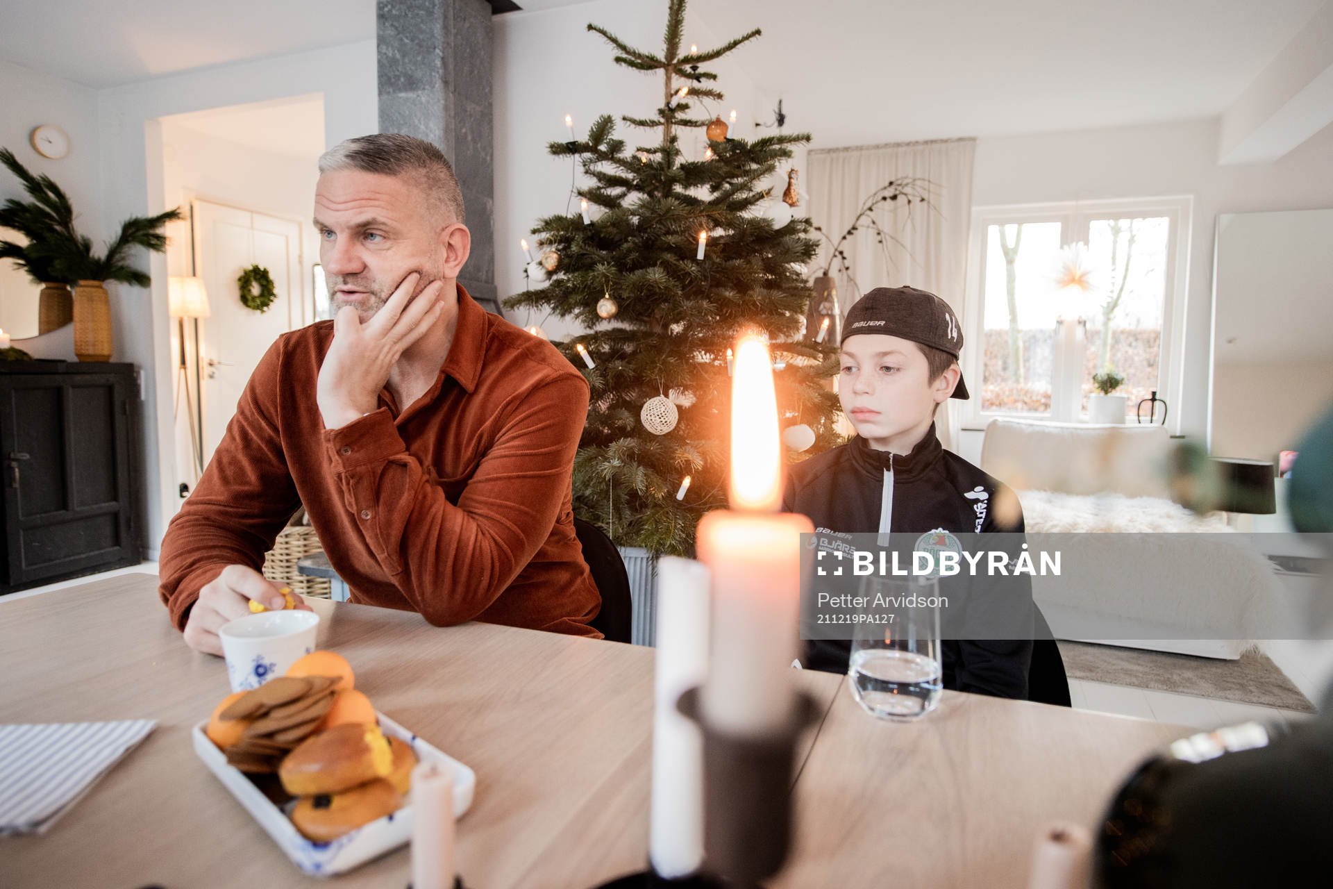 Hemma hos Kristianstad ishockeytränare Mikael Gath här