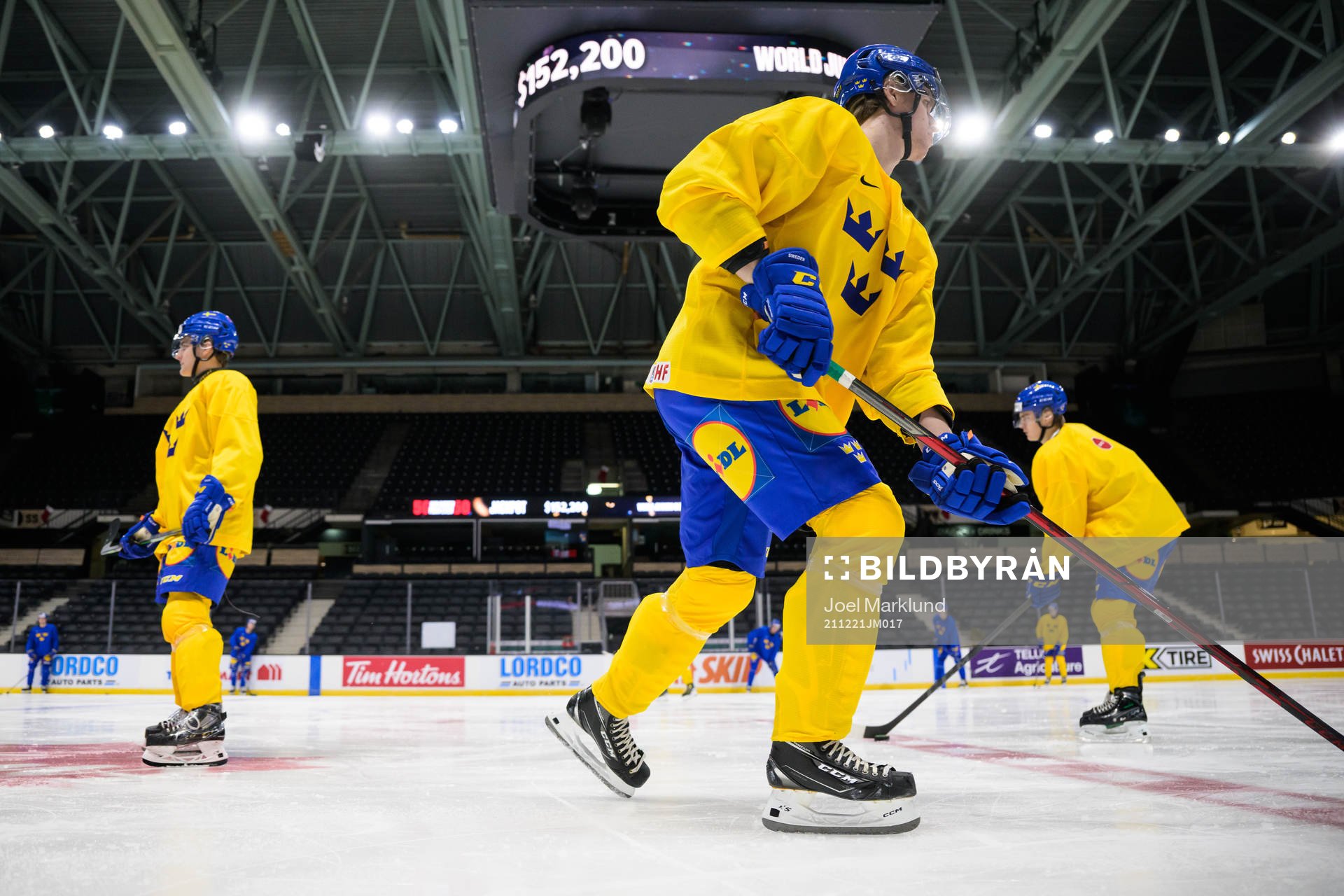 Leo Lööf of the Swedish under-20 national ice hockey team