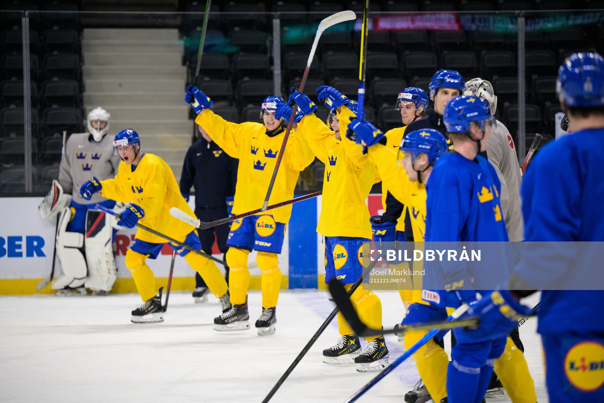 Fabian Lysell of the Swedish under-20 national ice hockey