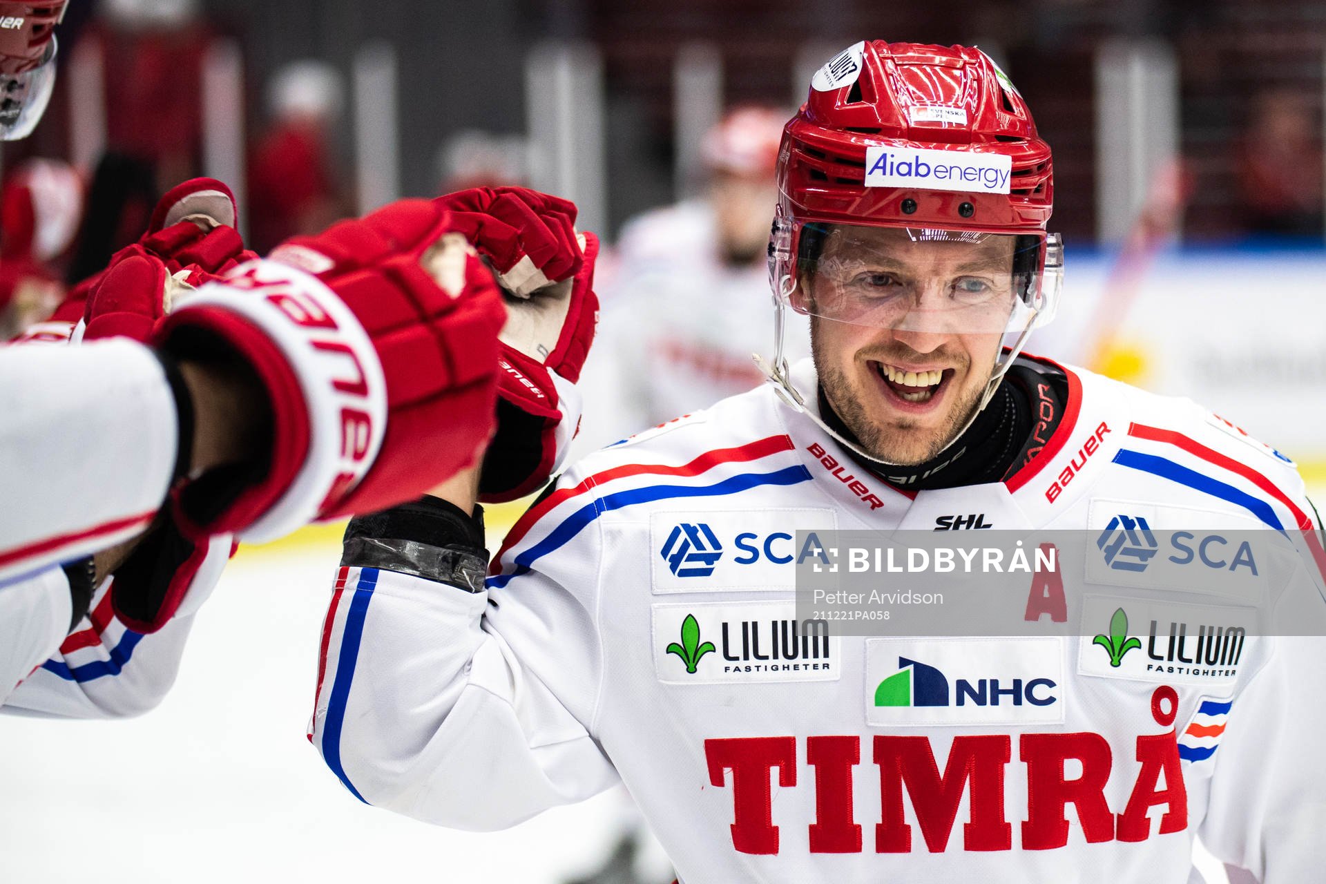 Timrås Jacob Blomqvist jublar