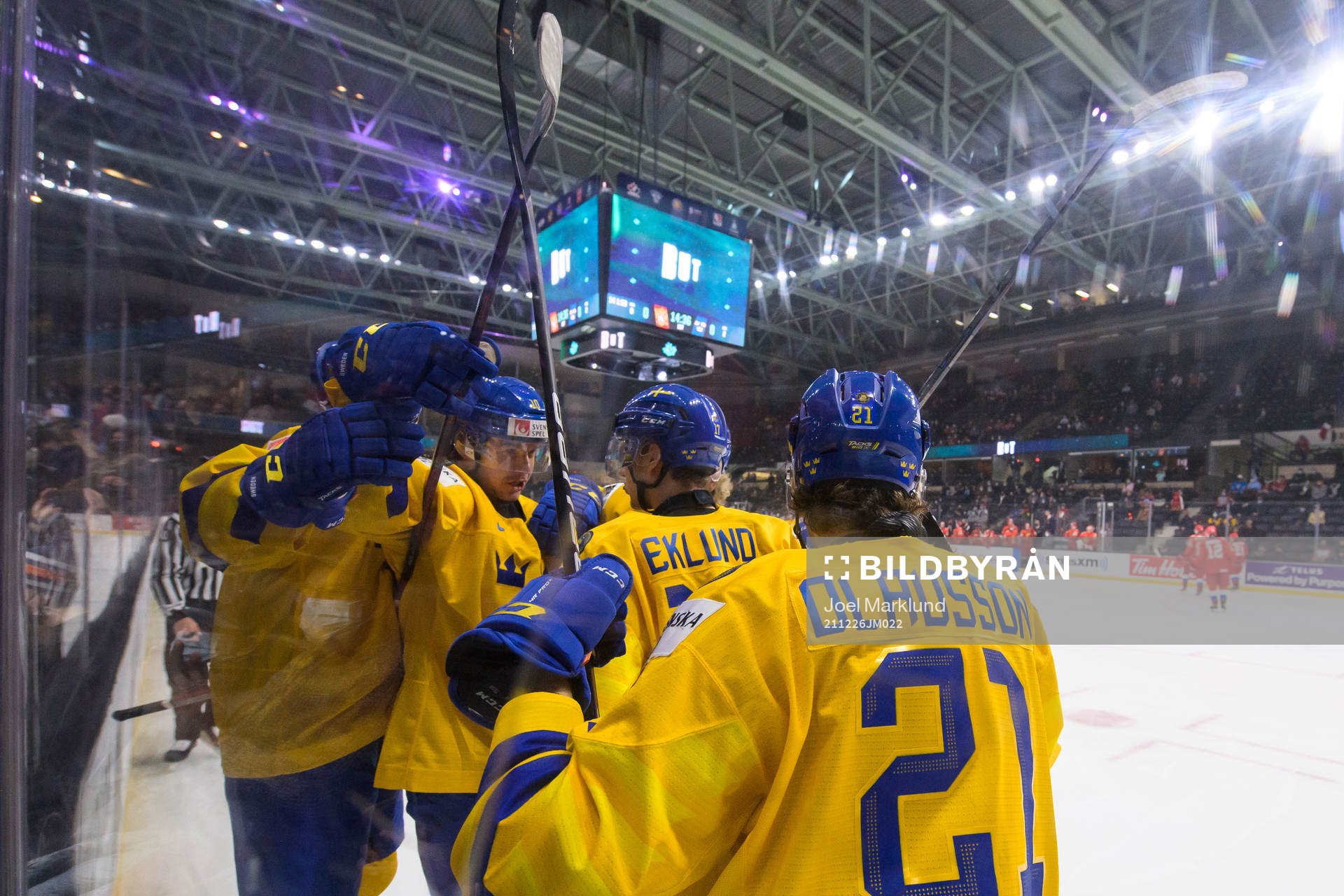 Alexander Holtz, William Eklund and Oskar Olausson of