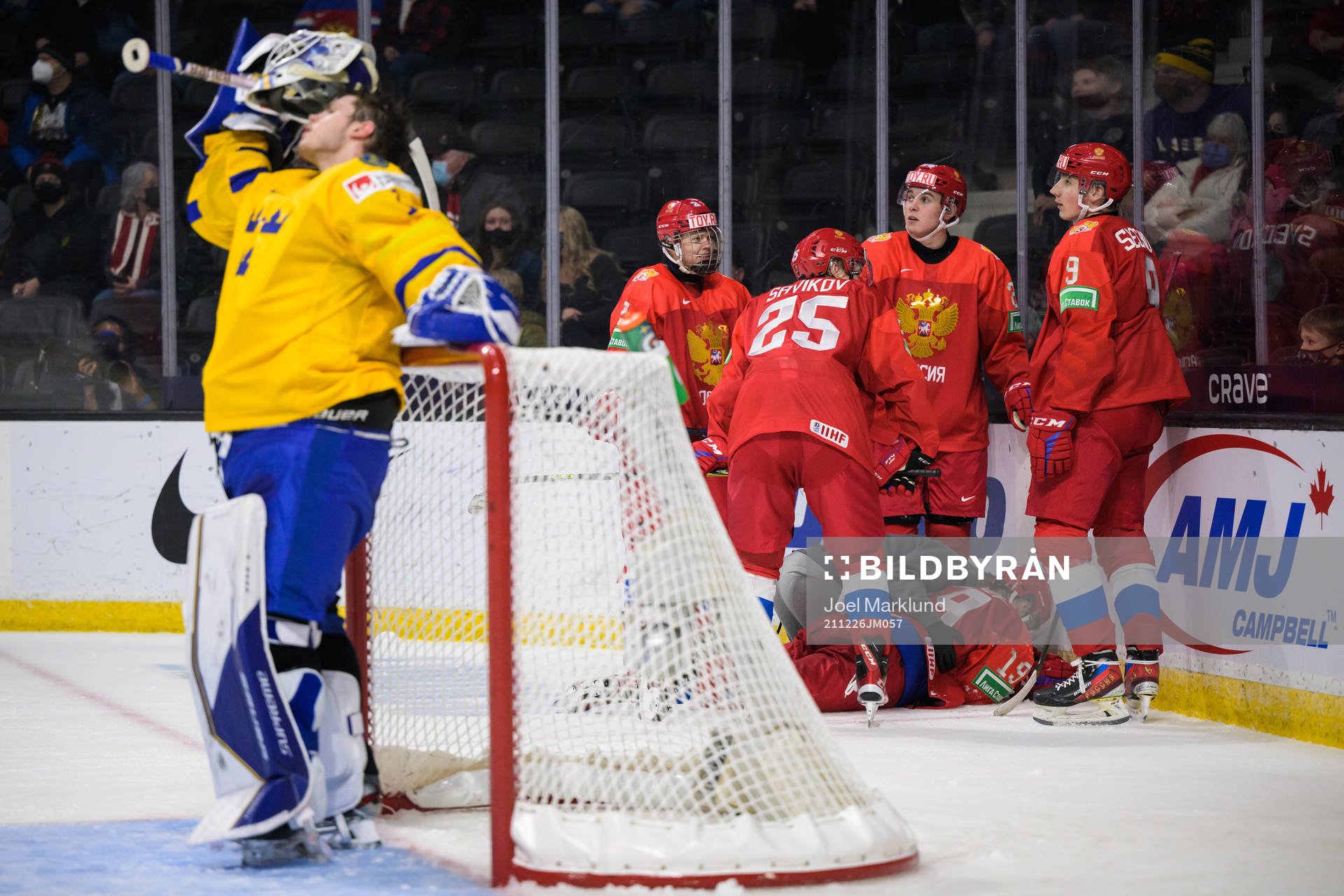 Nikita Chibrikov of Russia lies down injured