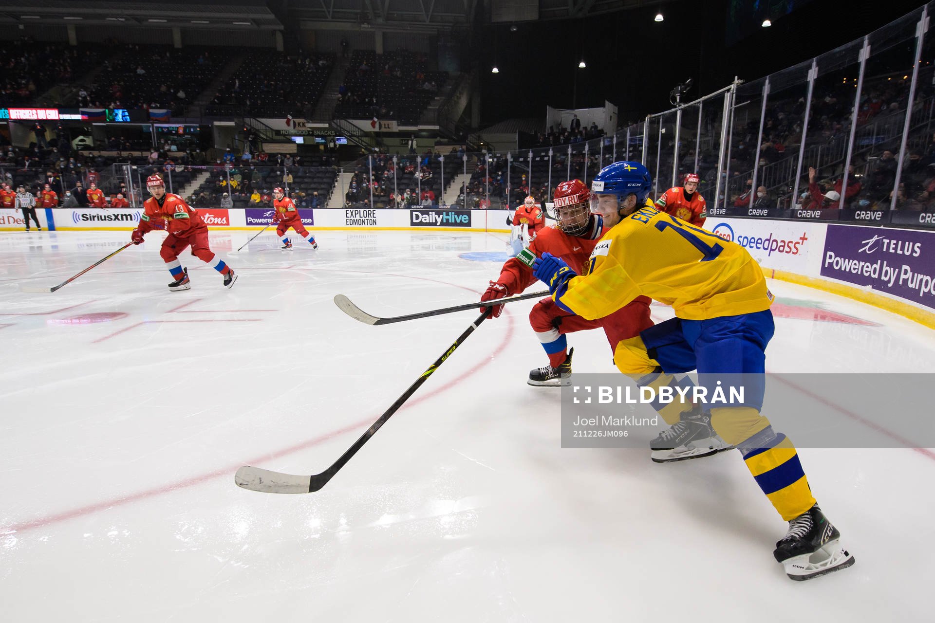 Vladimir Grudinin of Russia and William Eklund of Sweden