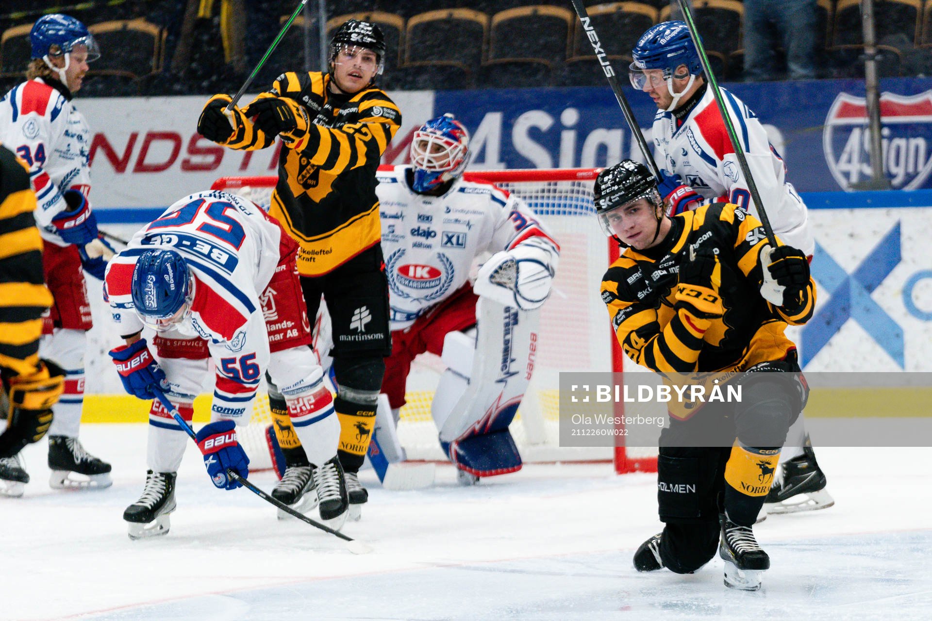 Skellefteås Linus Karlsson jublar