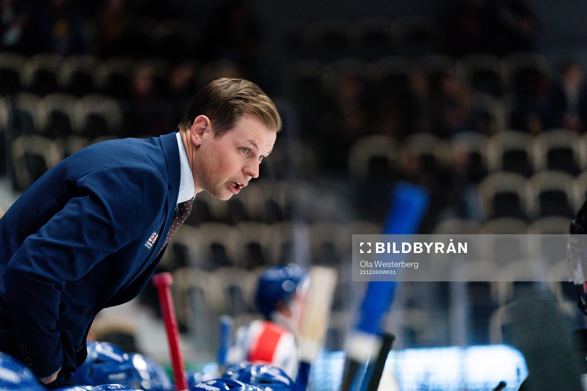 Oskarshamns tränare Martin Filander