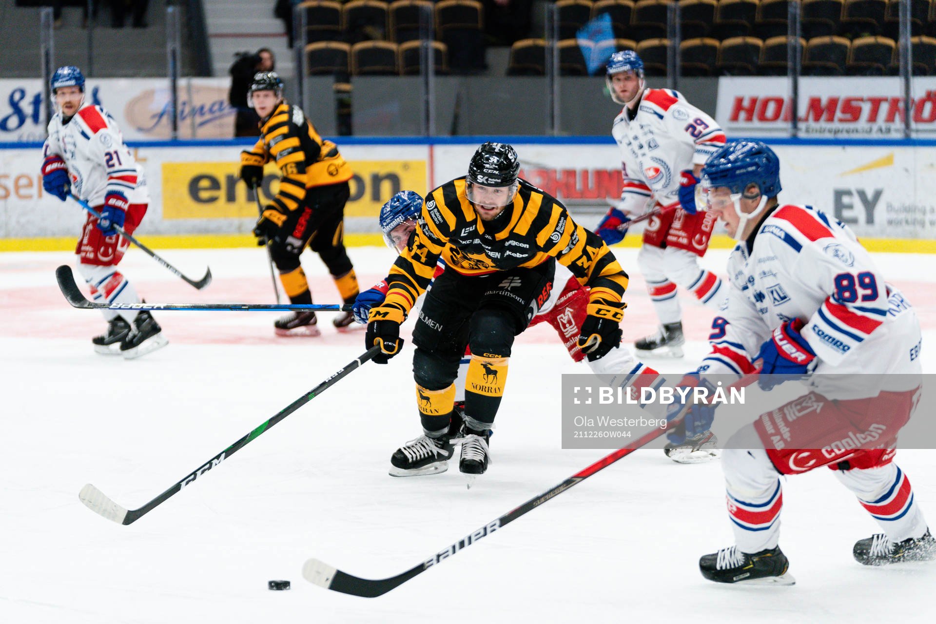 Skellefteås Tom Kühnhackl och Oskarshamns Patrik Karlkvist