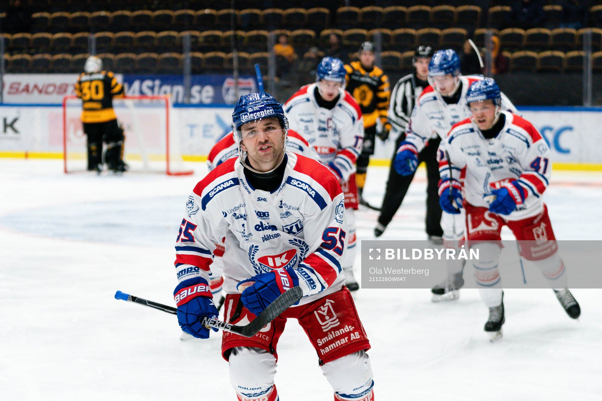 Oskarshamns David Quenneville jublar