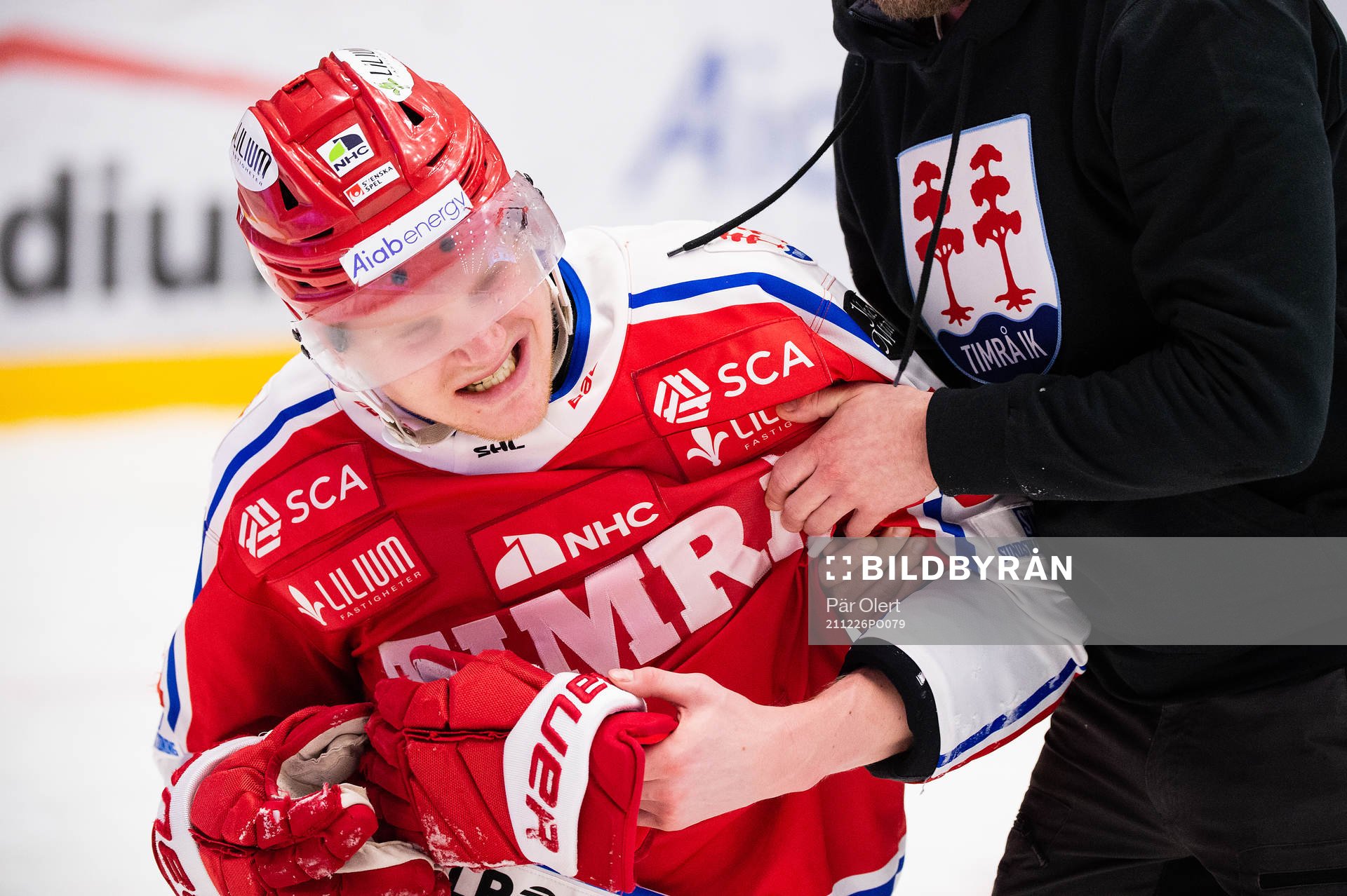 Timrås Sebastian Hartmann har ont