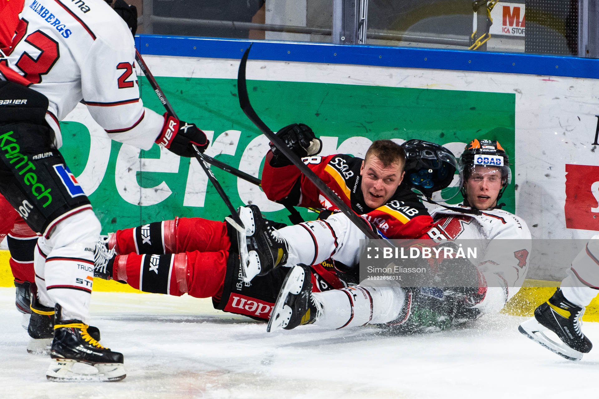 Luleås Joonas Rask och Örebros Lucas Ramberg