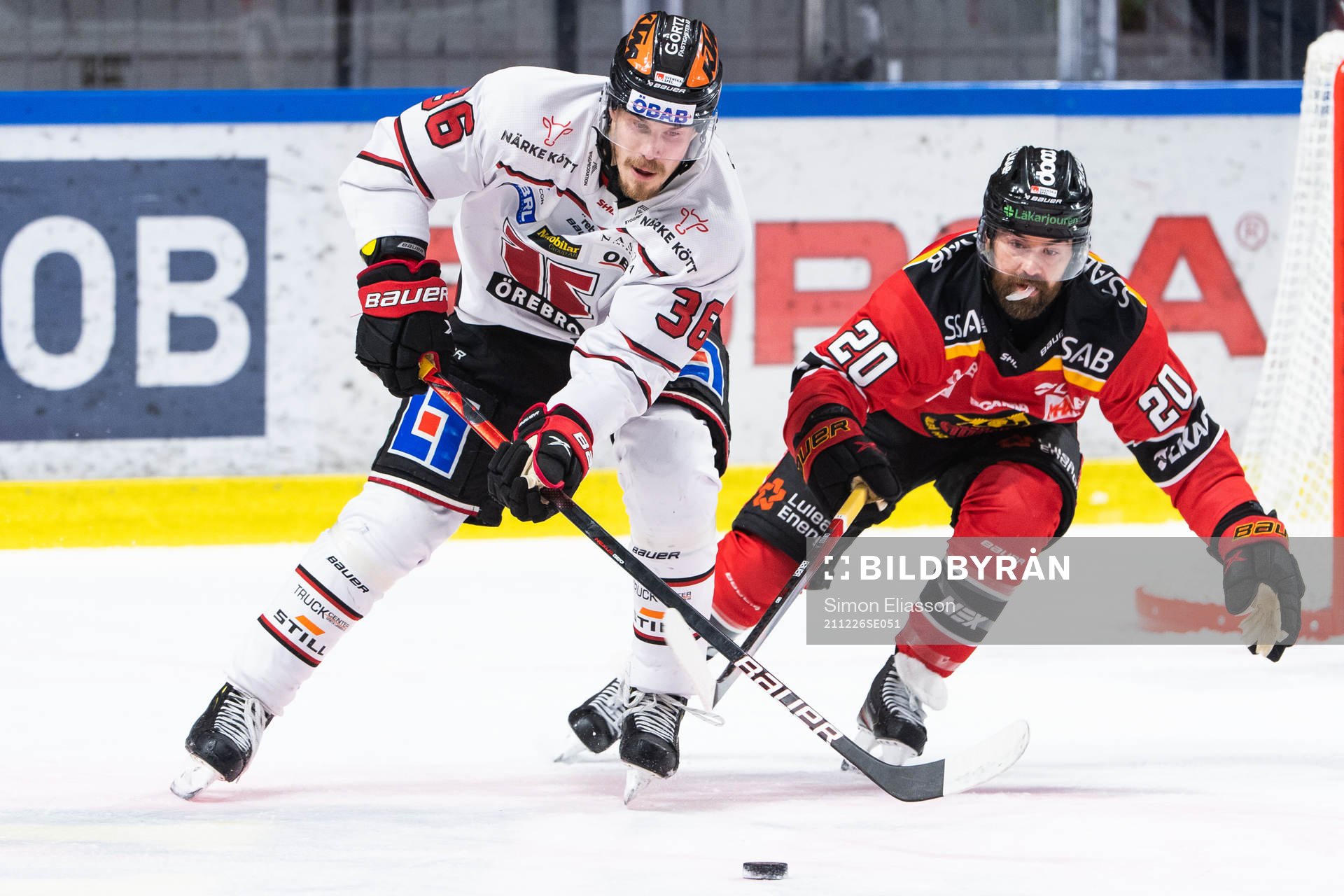 Örebros Emil Larsson och Luleås Jack Connolly