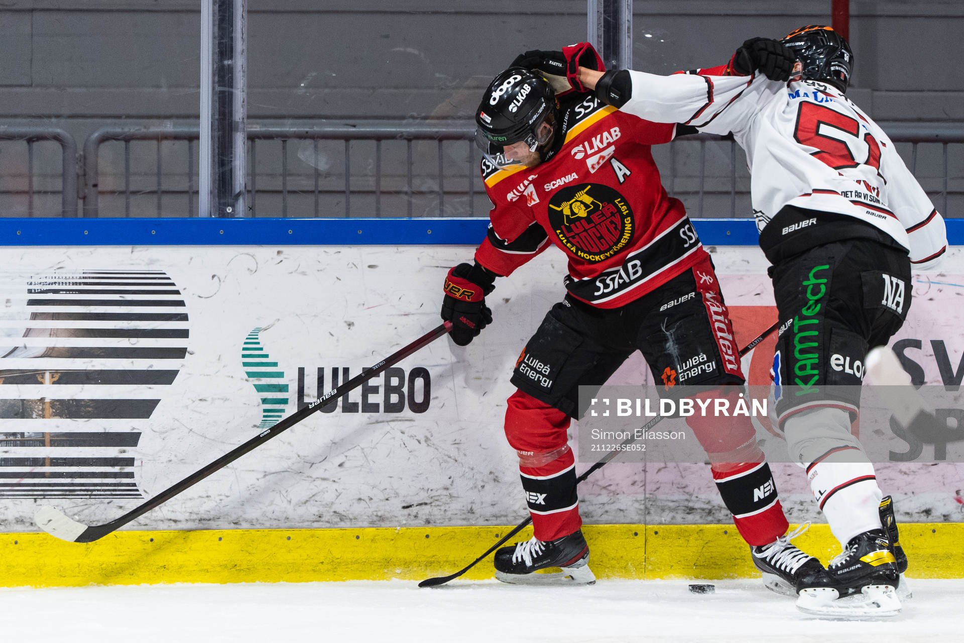 Luleås Linus Omark och Örebros Kristian Näkyvä