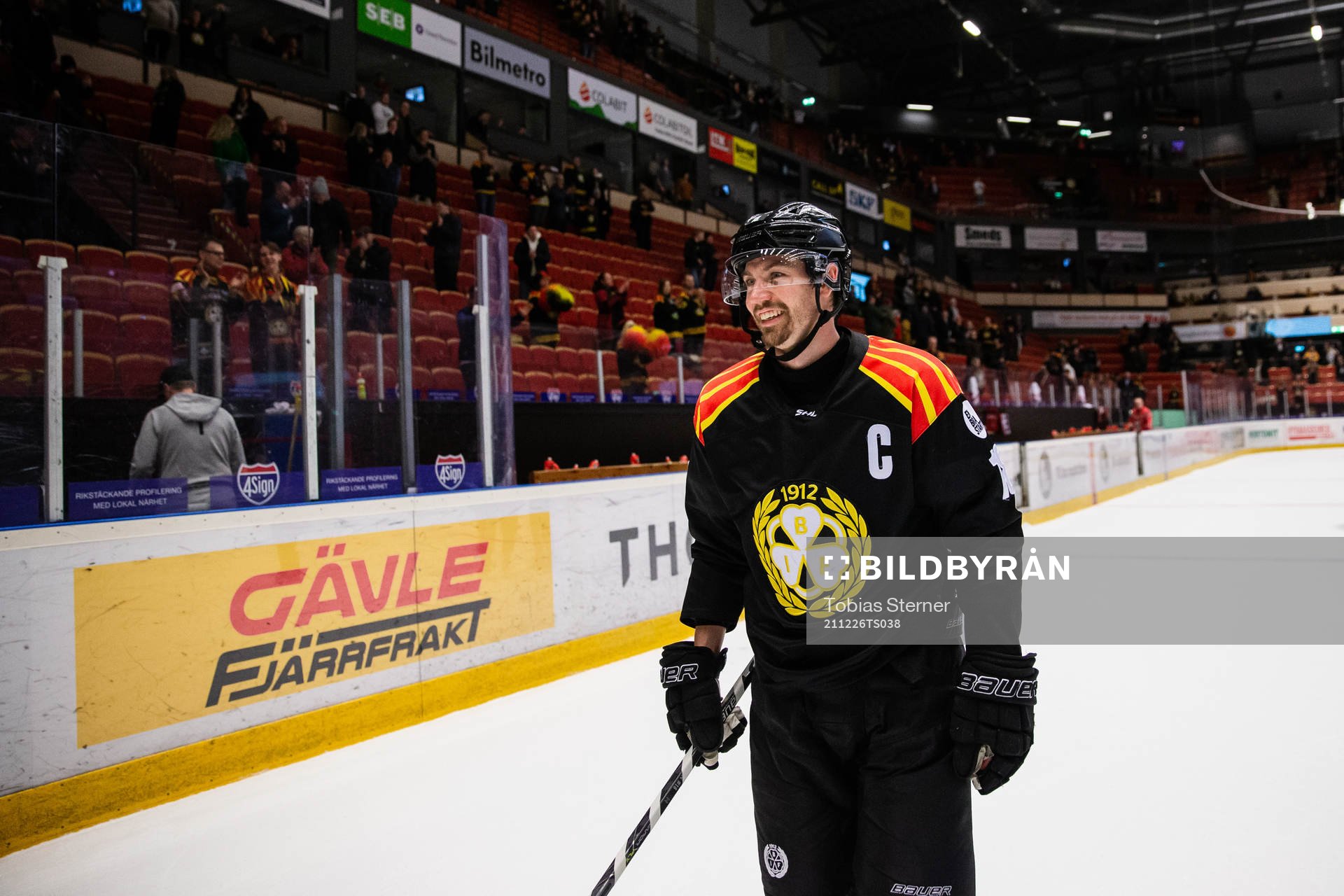 Brynäs Anton Rödin jublar