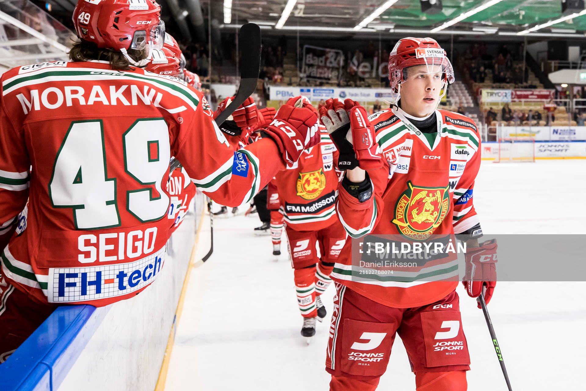 Moras Emil Oksanen jubel