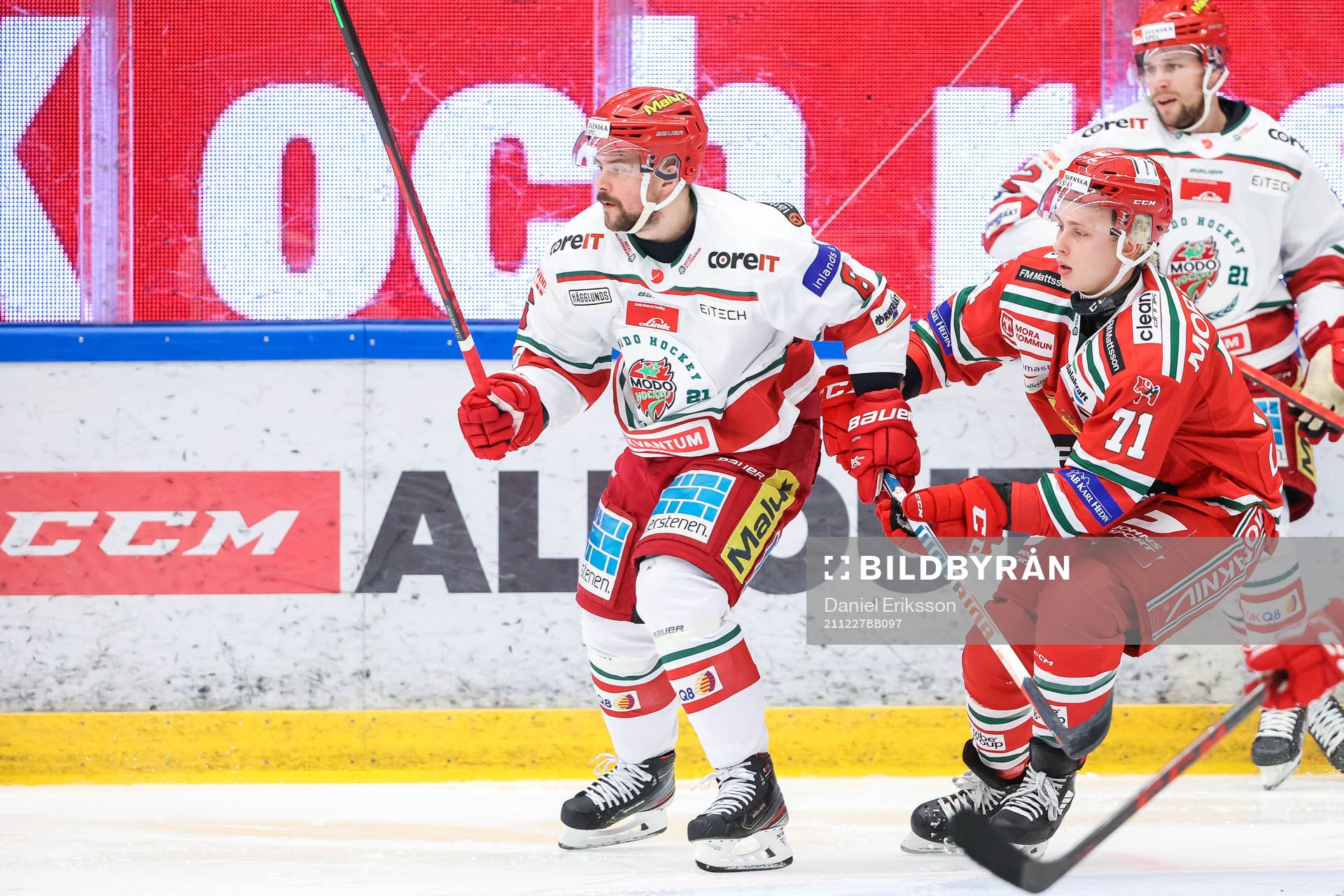Modos Jesper Dahlroth och Moras Paul Bittner