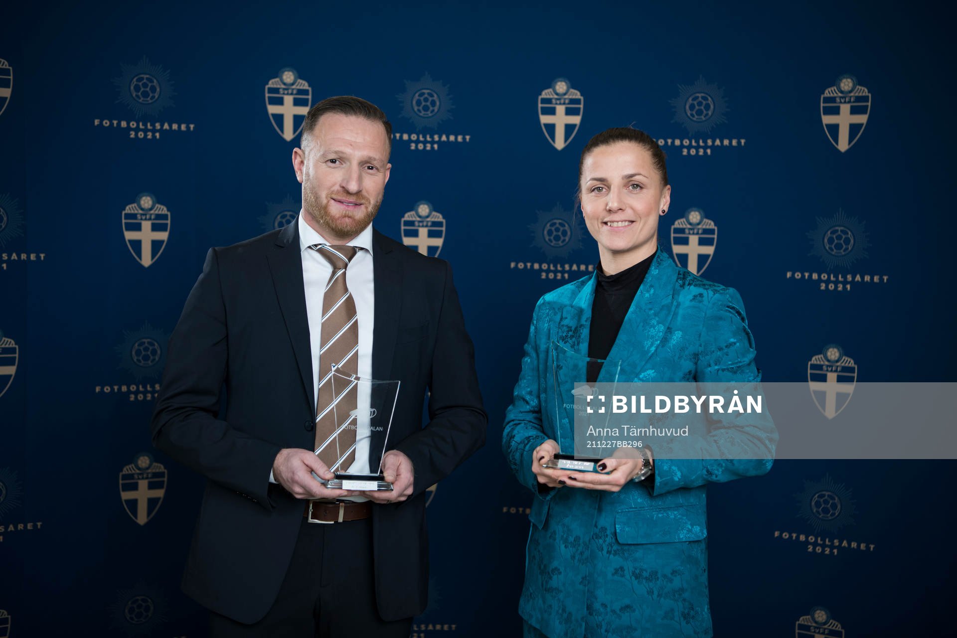 Mehmet Culum och Almira Spahic med pris för Årets Domare