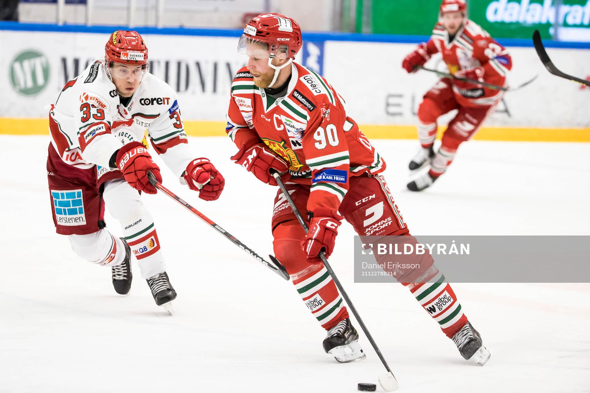 Modos Max Tjernström och Moras Daniel Ljungren