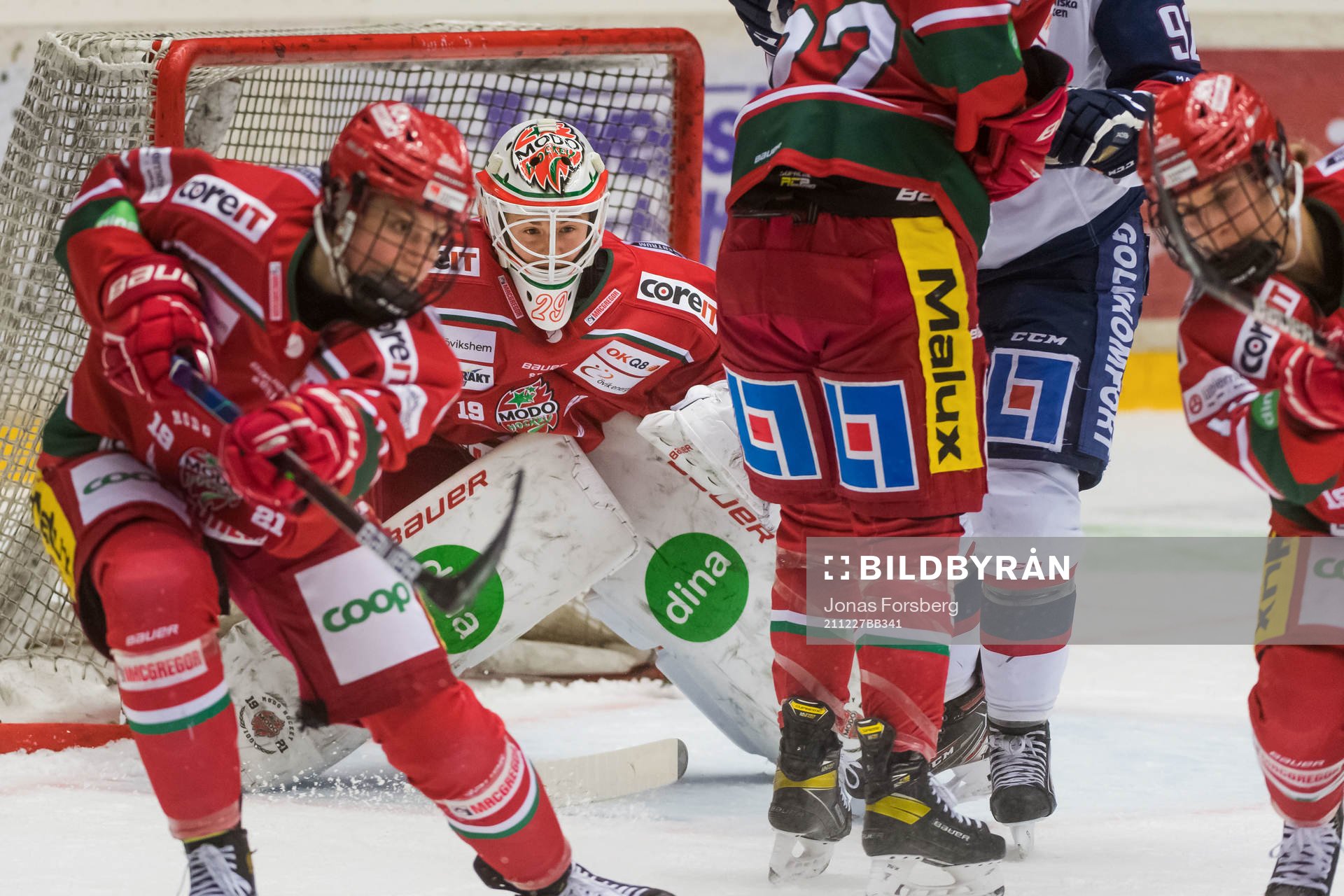 MODOs Modos målvakt Klara Peslarkova
