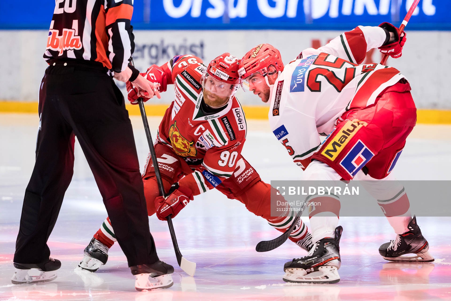 Moras Daniel Ljungren och Modos Sam Vigneault