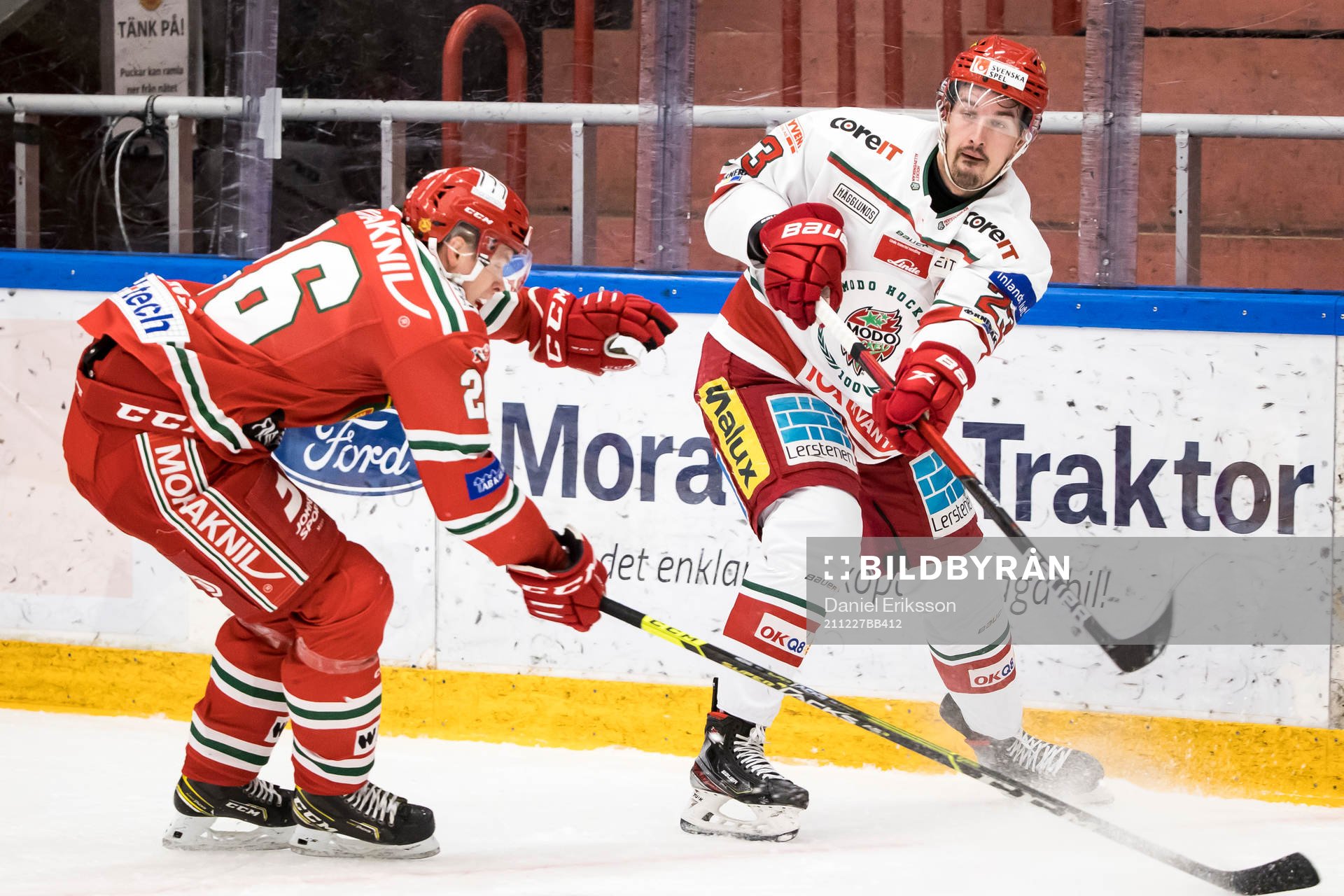Moras Isac Heens och Modos Daniel Sylwander