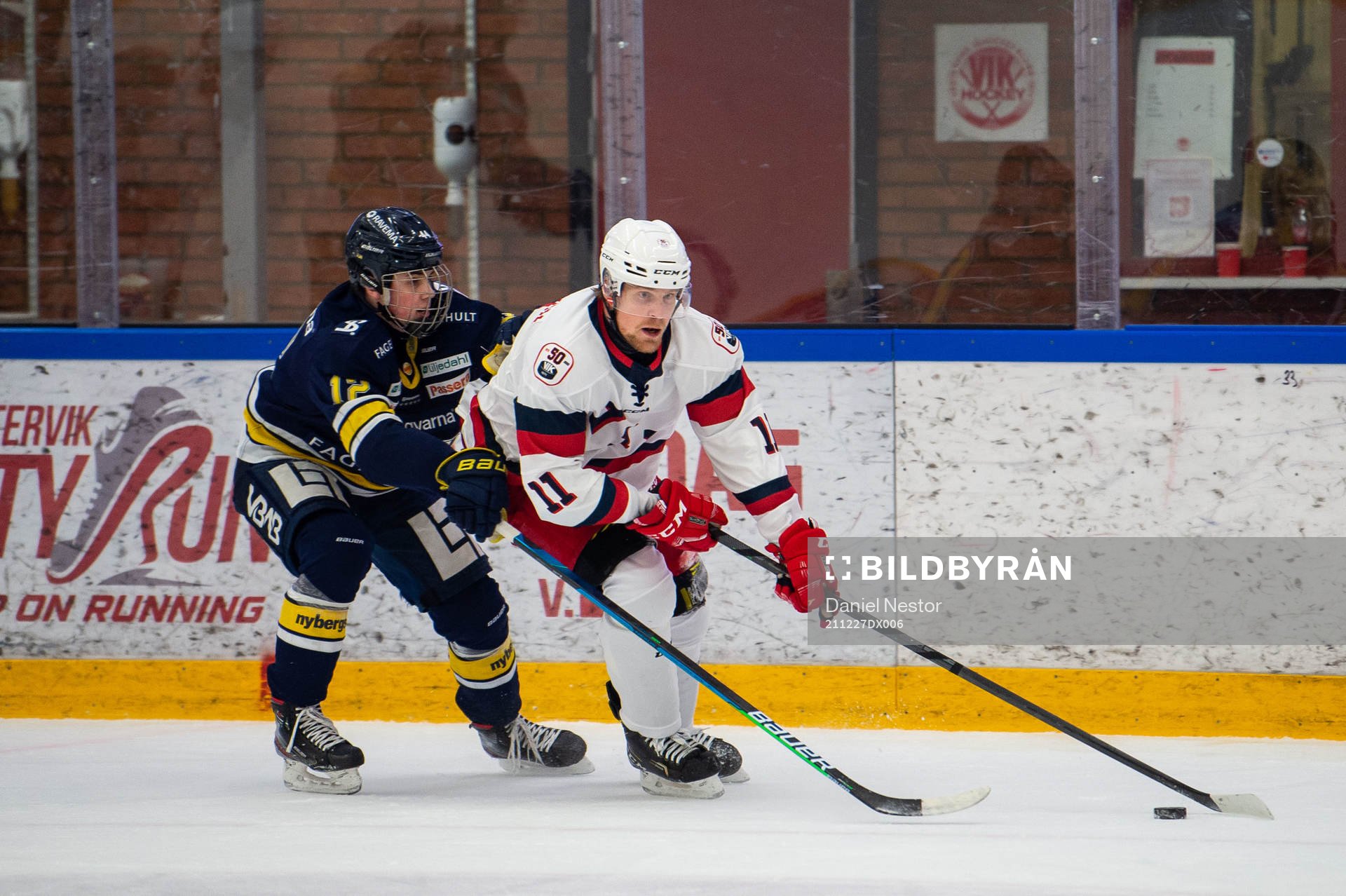 s Kalle Holm och Västerviks Alexander Hilmerson