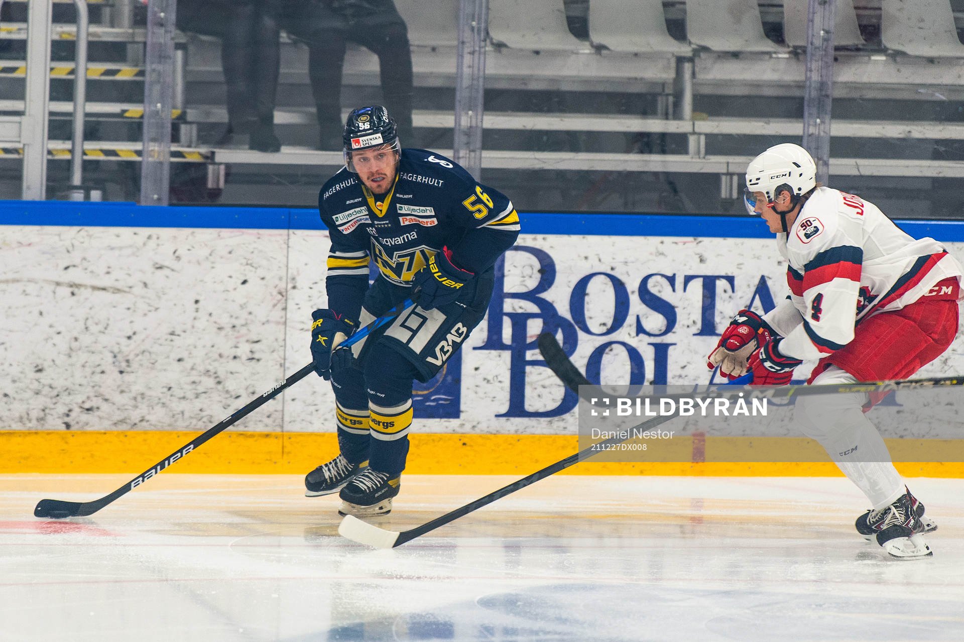s Fredrik Forsberg och Västerviks Johannes Johannesen