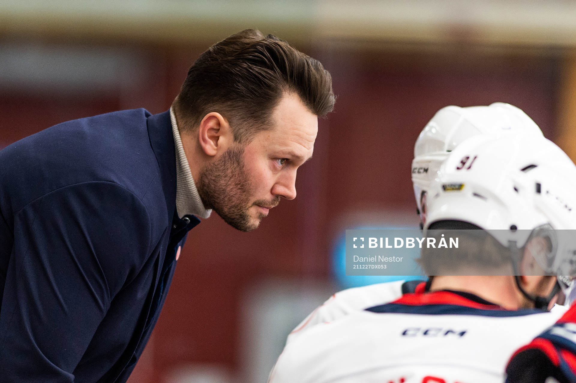 Västerviks tränare Martin Gudmundsson