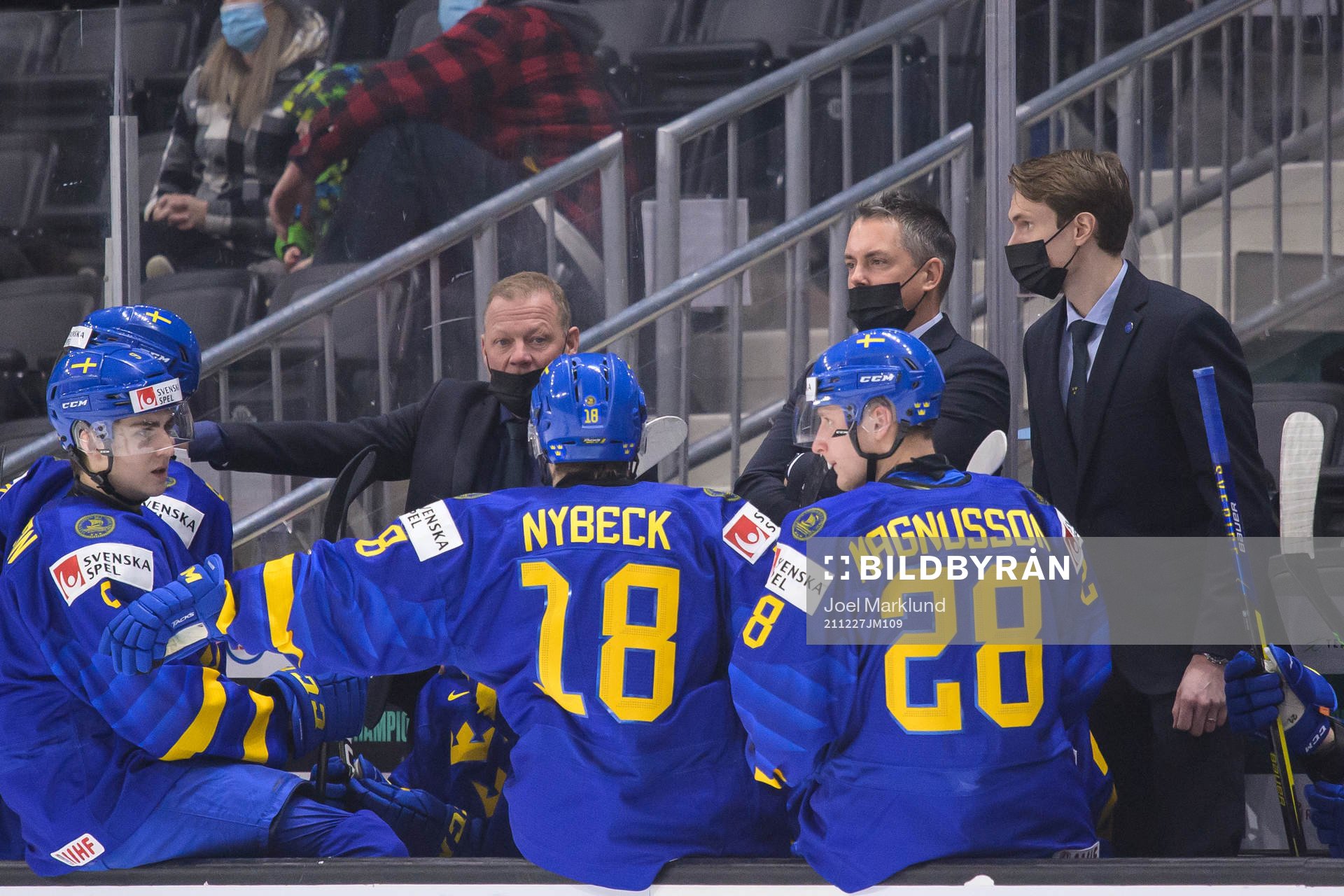 Daniel Ljungman, assistant coach Henrik Stridh, Zion