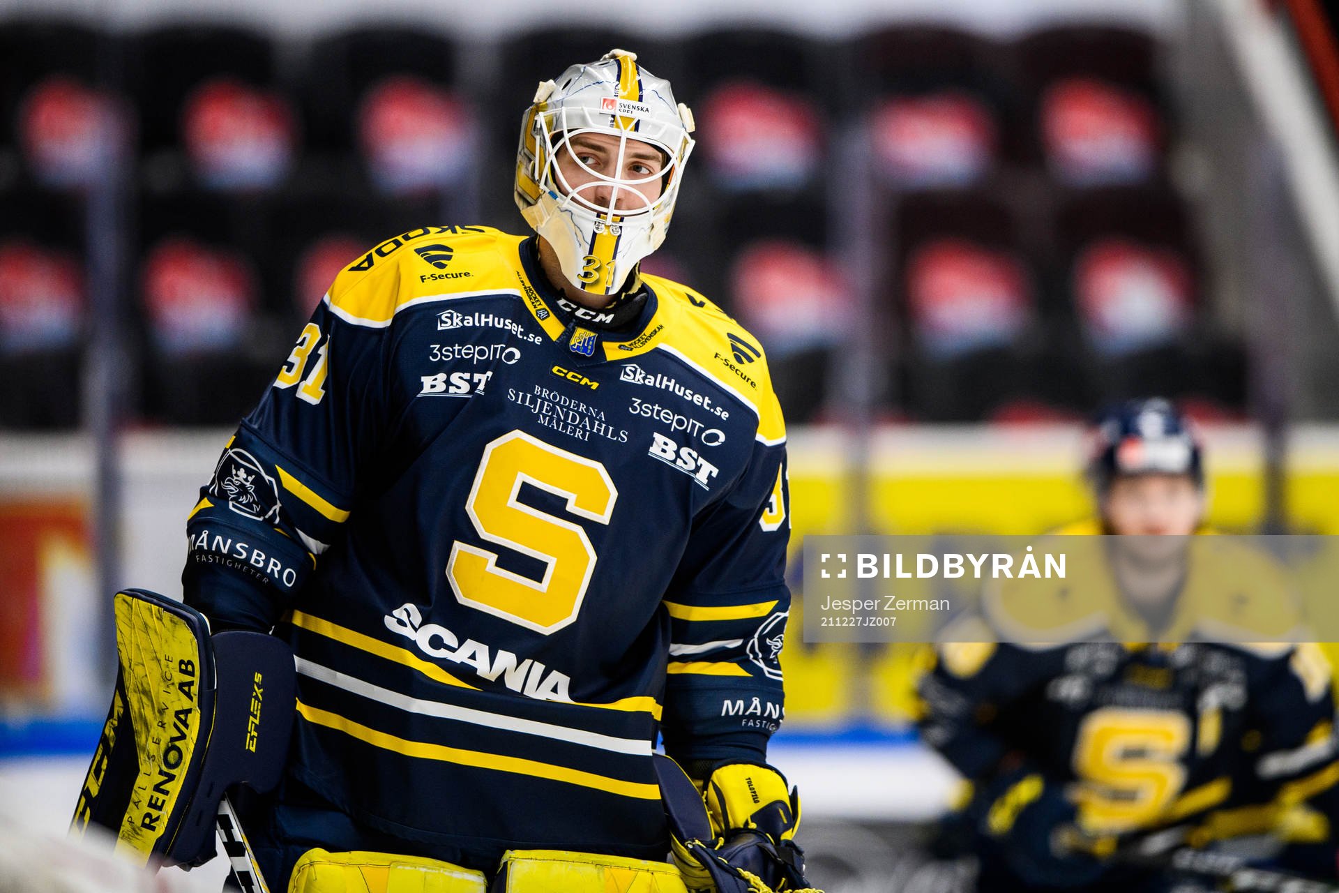 Södertäljes målvakt Nikita Tolopilo