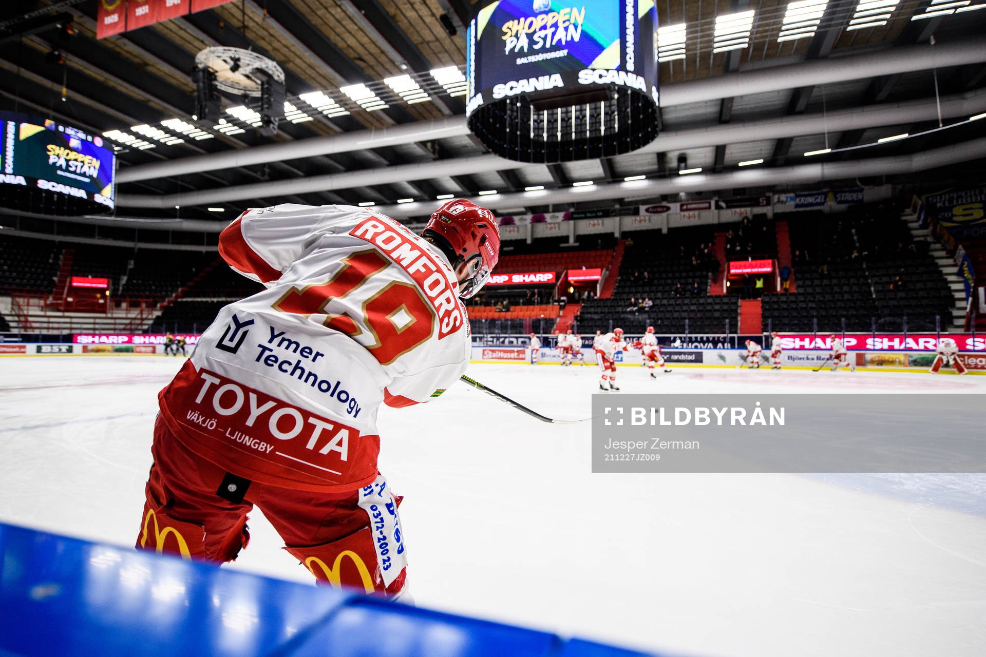 Troja-Ljungbys Victor Romfors