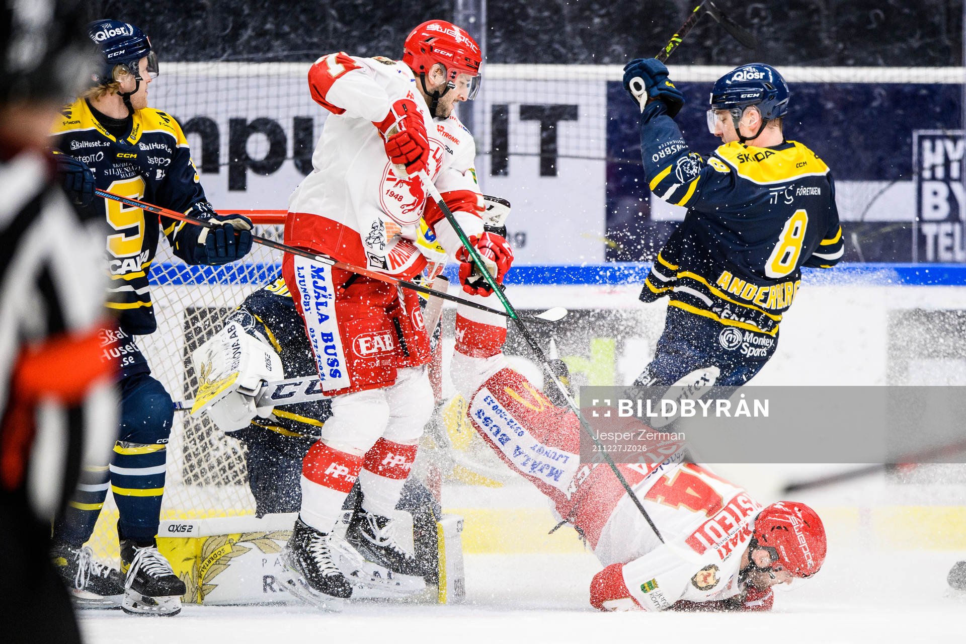 Troja-Ljungbys Arvid Degerstedt och Södertäljes Alexander