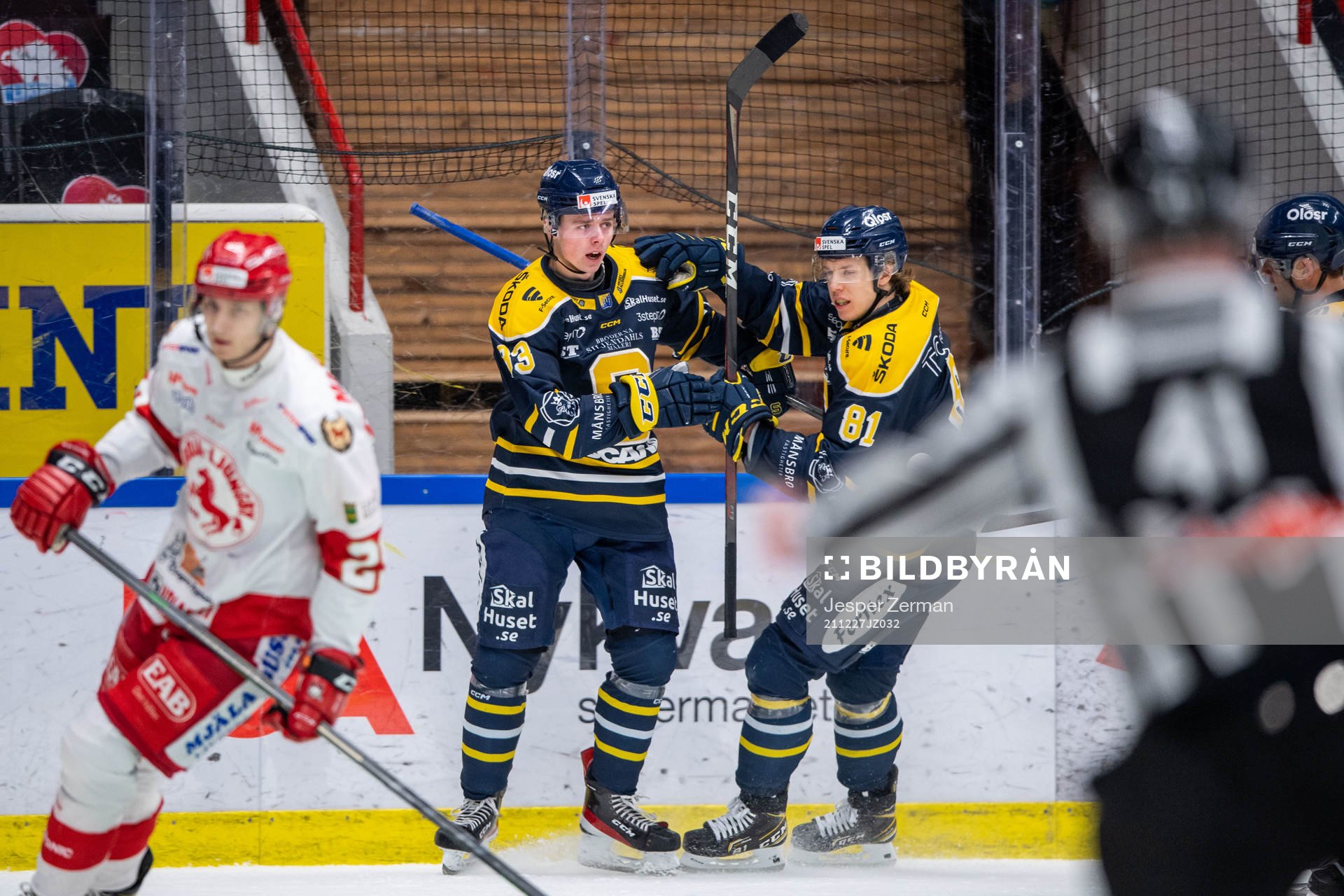 Södertäljes Ludvig Jansson jublar