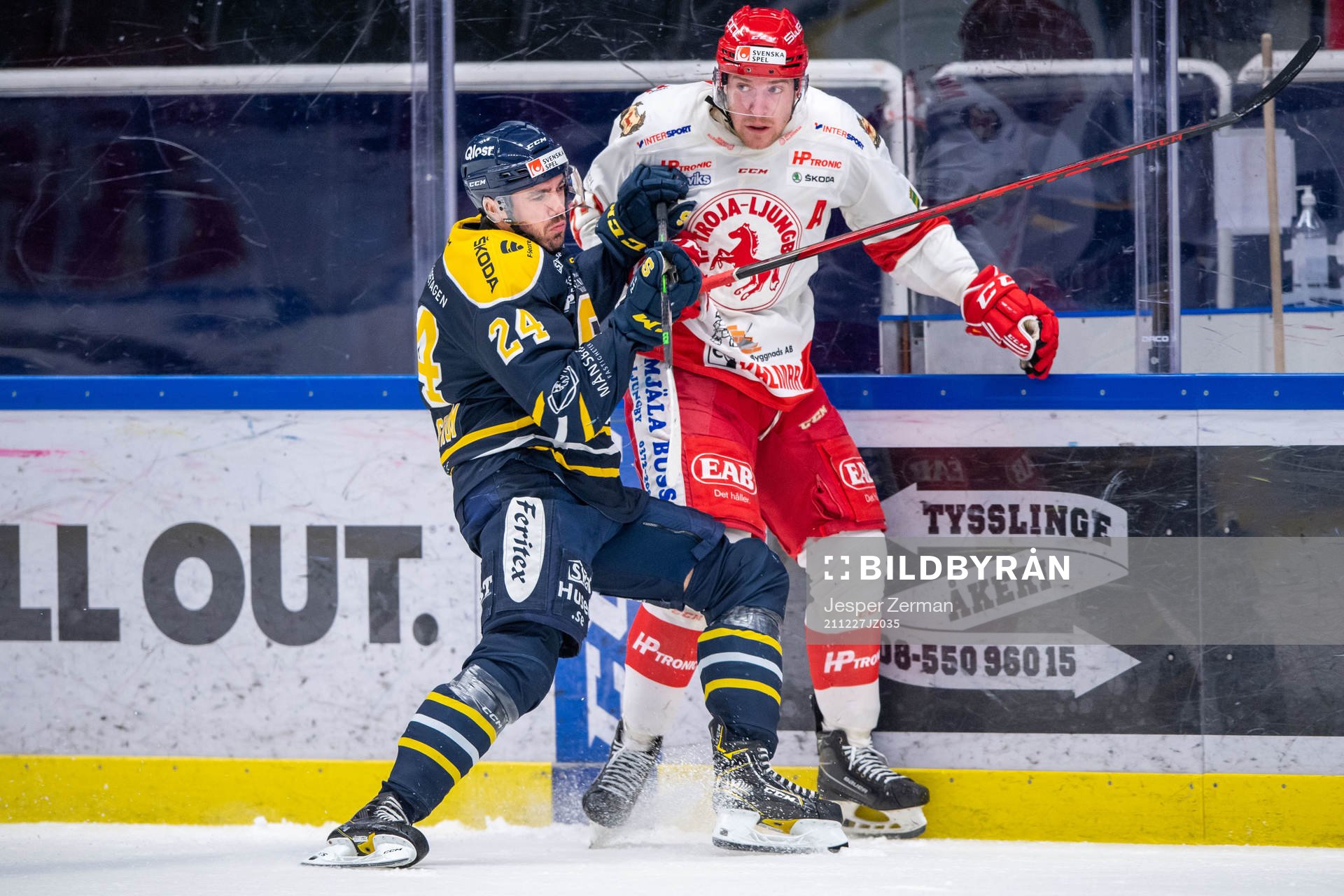 Södertäljes Jacob Dahlström och Troja-Ljungbys