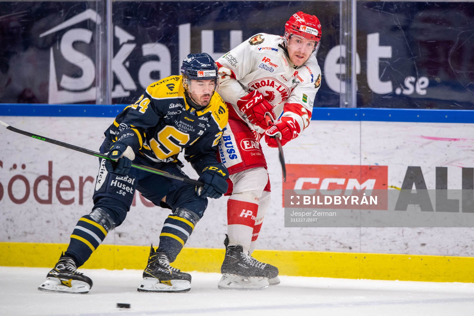 Södertäljes Jacob Dahlström och Troja-Ljungbys