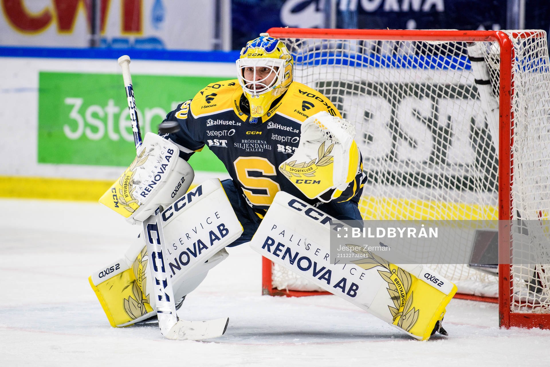Södertäljes målvakt Fredrik Bergvik