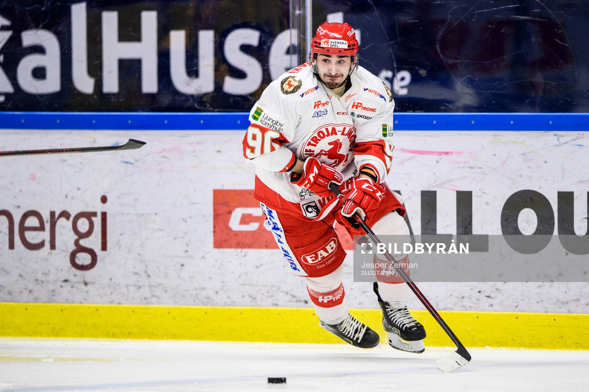 Troja-Ljungbys Kevin Karlsson