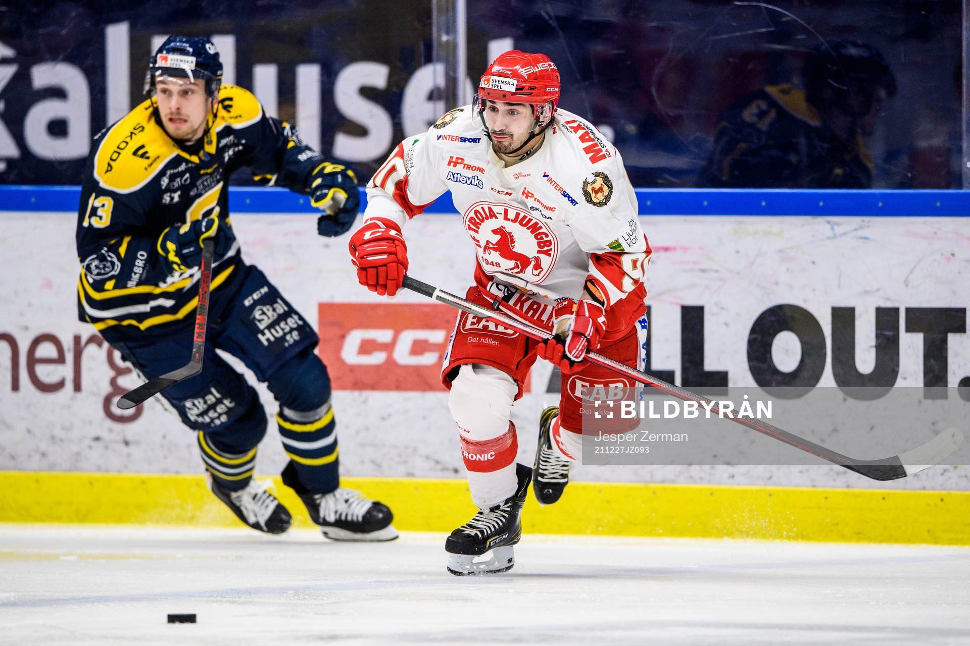 Södertäljes Gustav Willman Borvik och Troja-Ljungbys