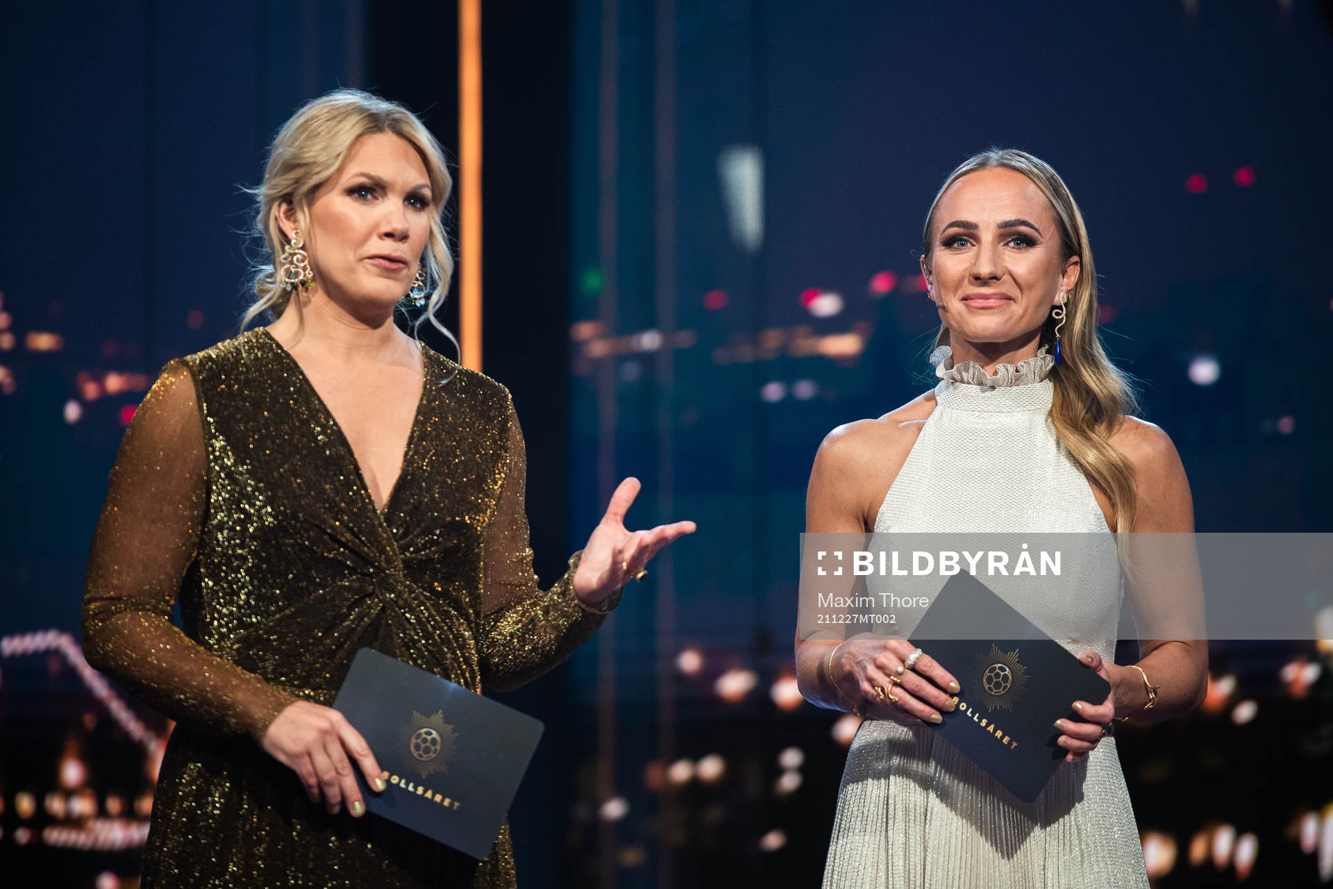 Programledare Anna Brolin och Frida Nordstrand