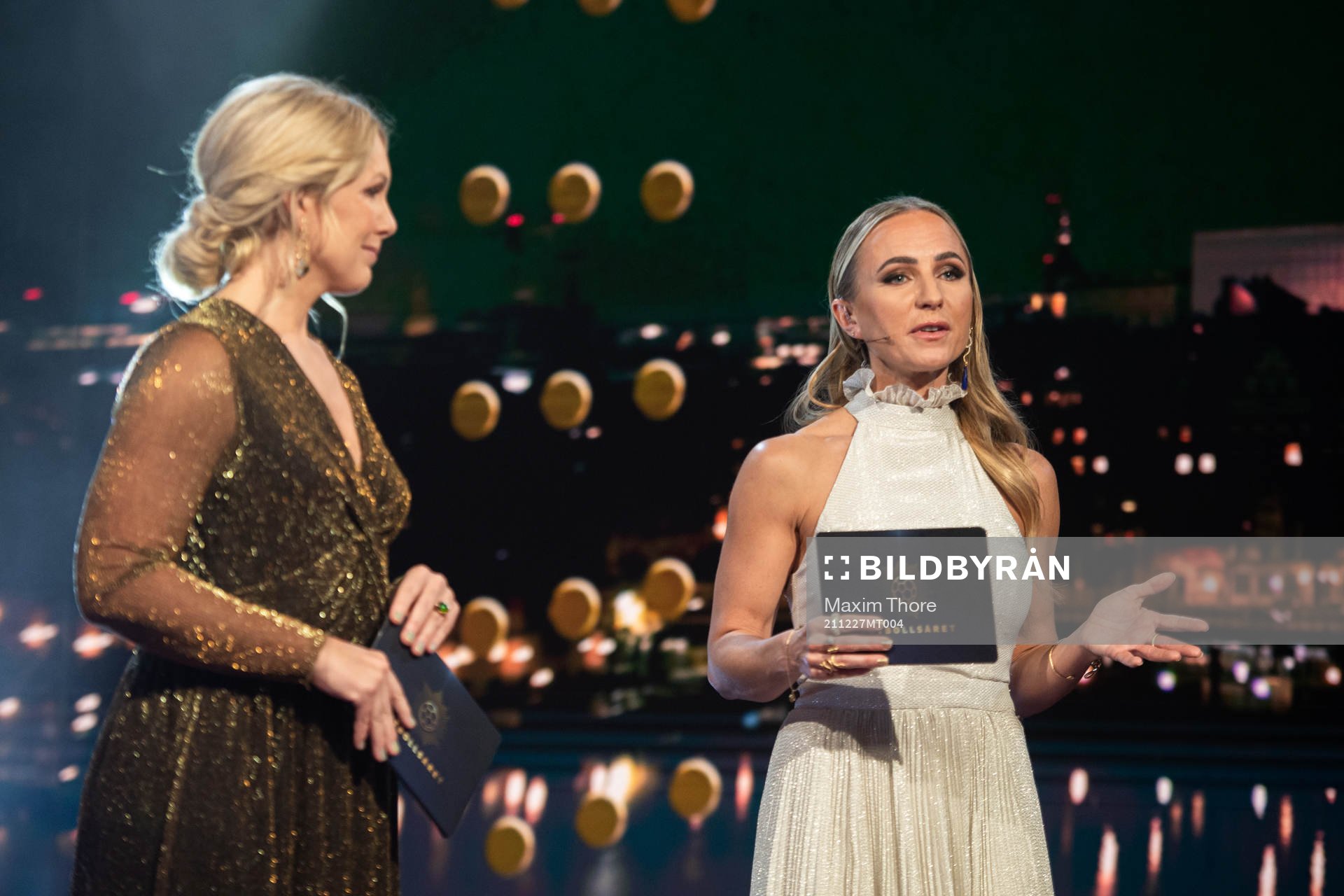 Programledare Anna Brolin och Frida Nordstrand