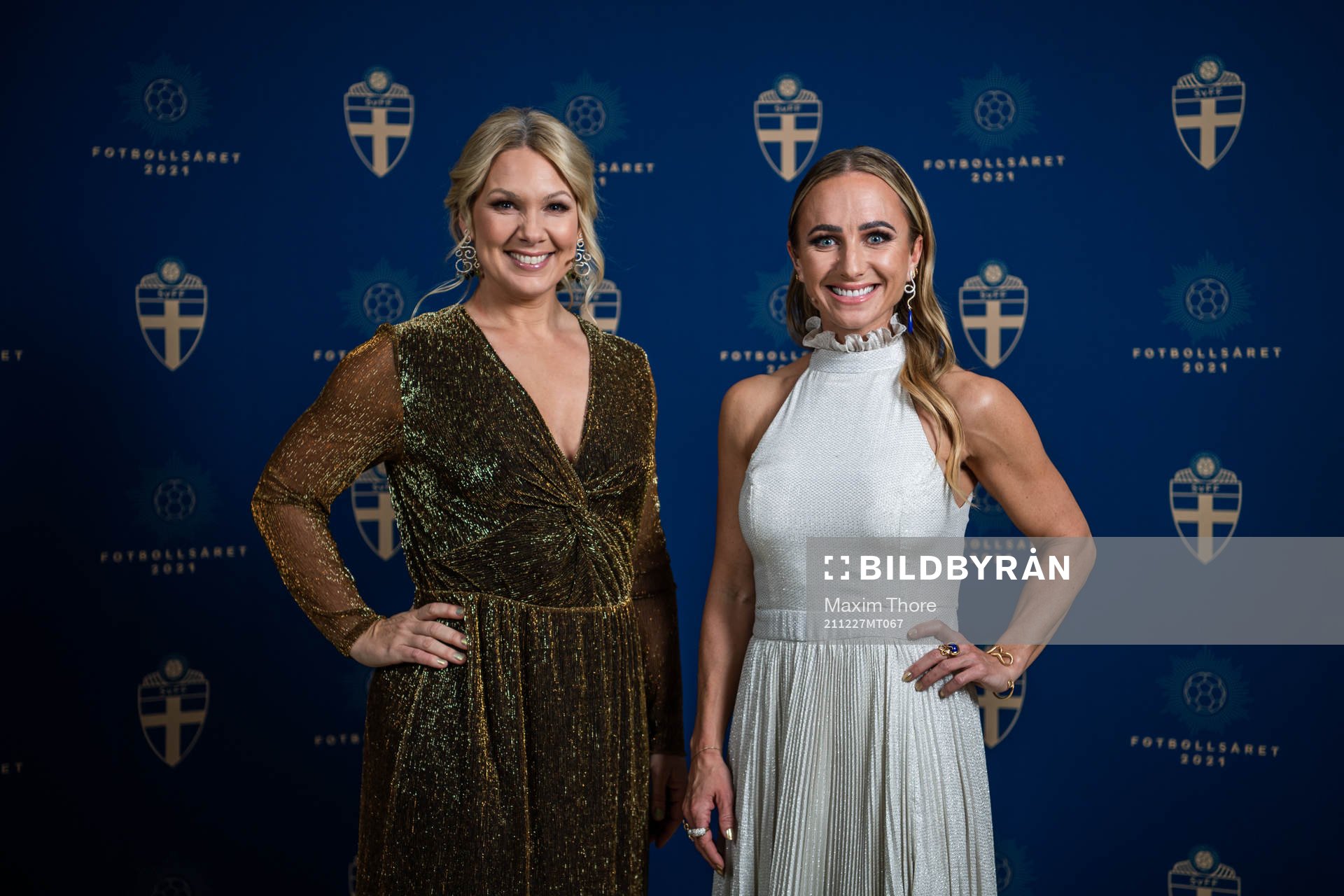 Programledare Anna Brolin och Frida Nordstrand