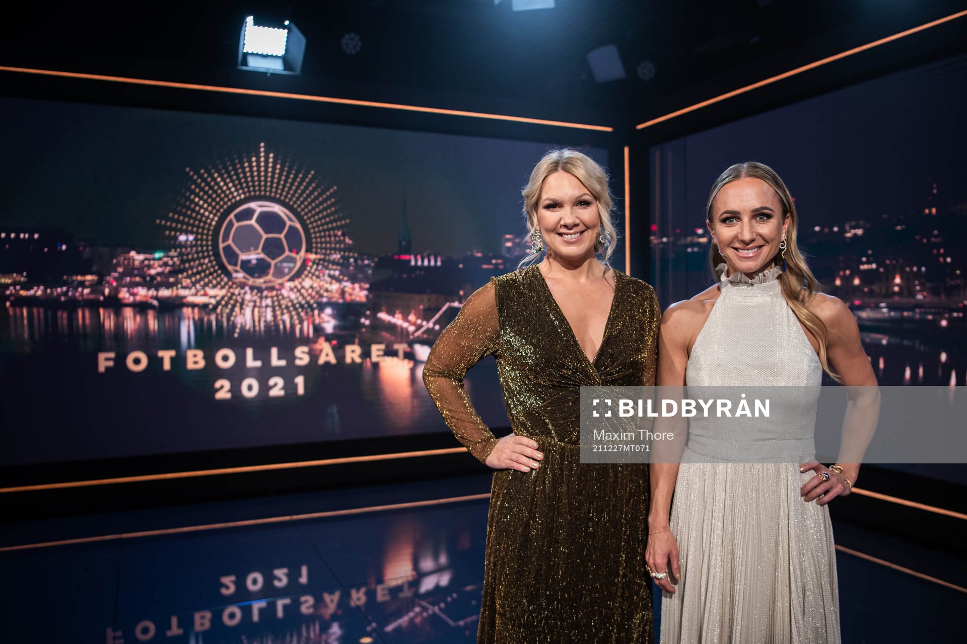 Programledare Anna Brolin och Frida Nordstrand