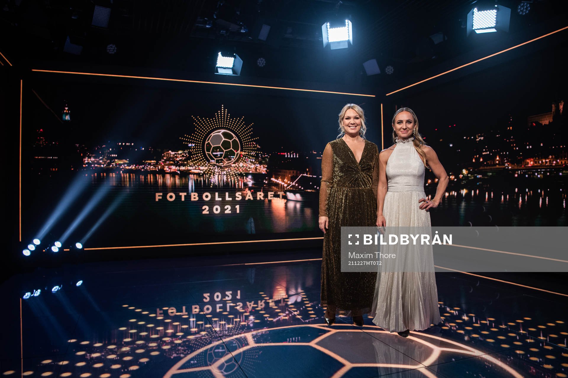 Programledare Anna Brolin och Frida Nordstrand