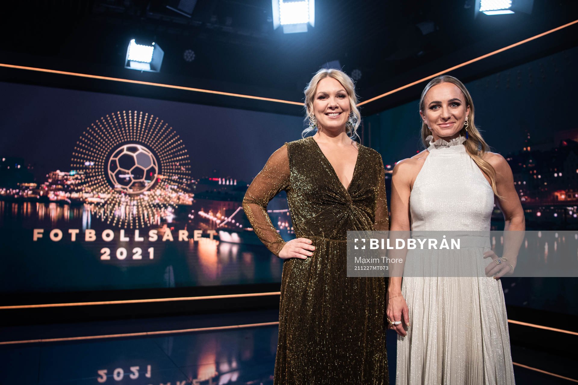 Programledare Anna Brolin och Frida Nordstrand
