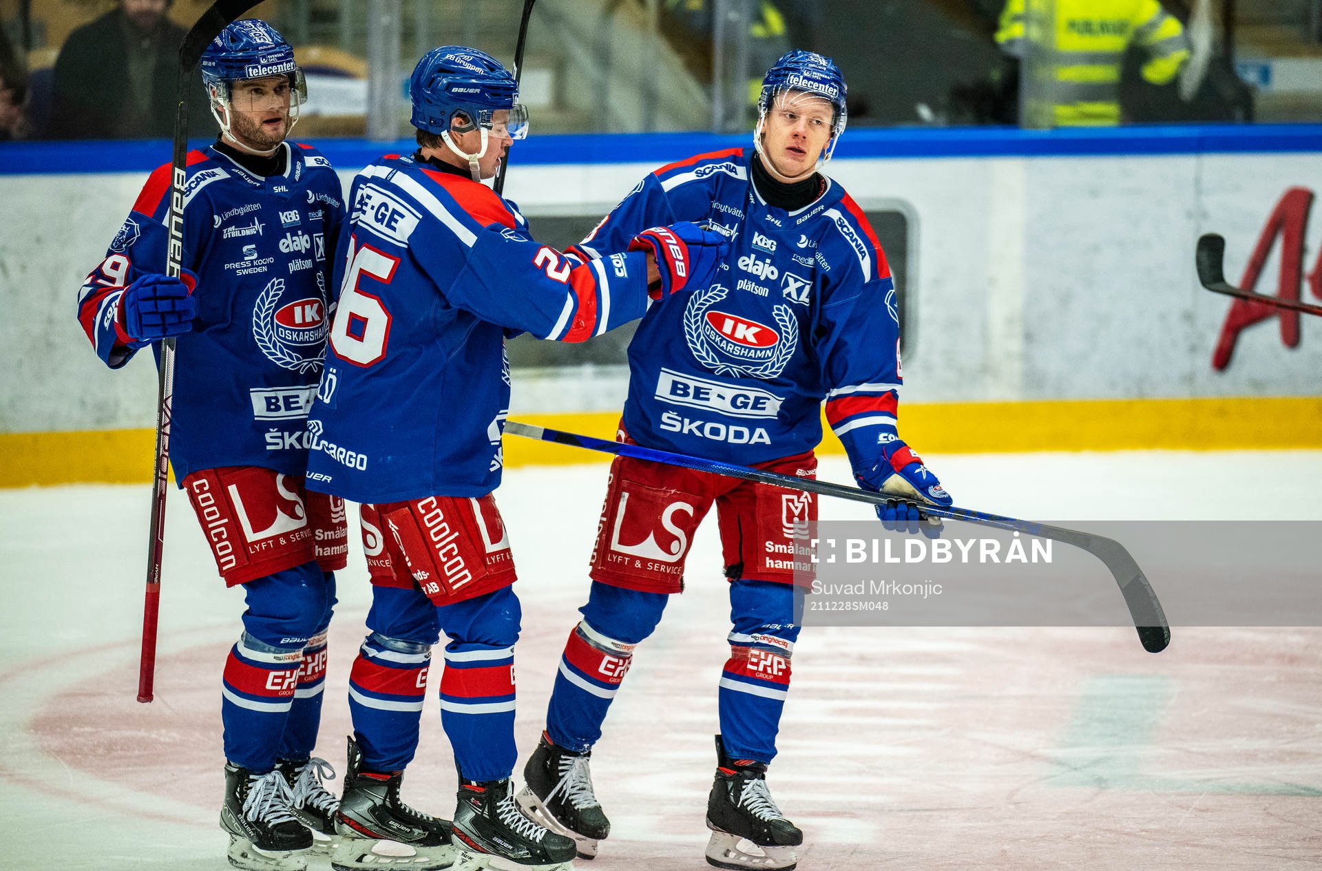 Oskarshamns Fredrik Olofsson jublar
