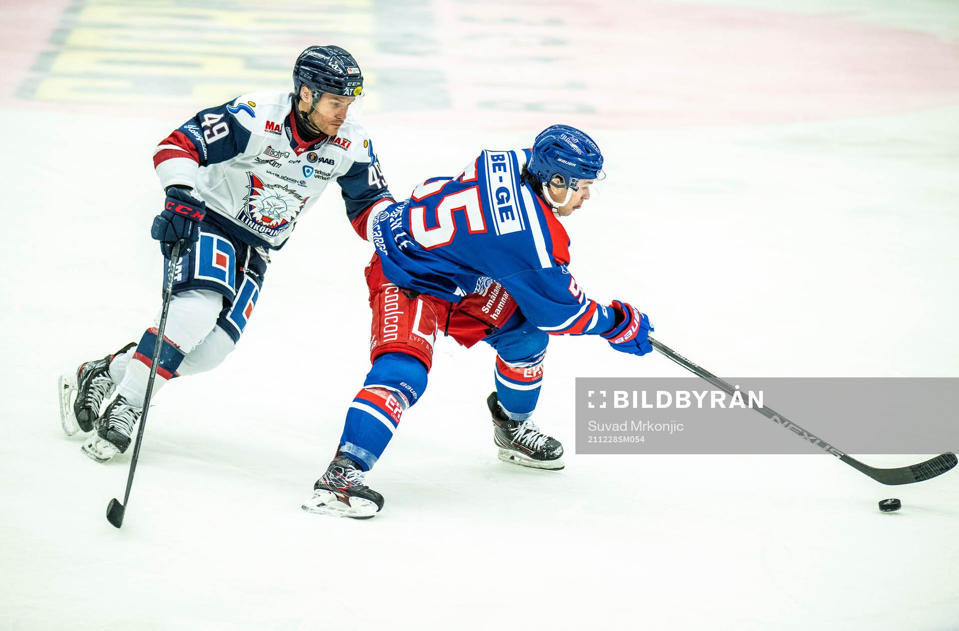 Linköpings Benjamin Maxwell och Oskarshamns David