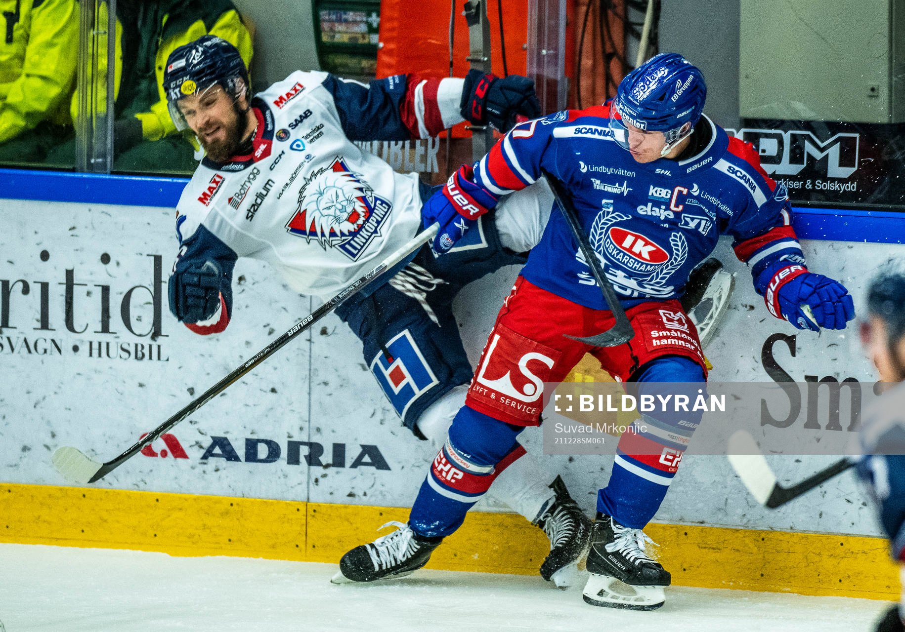 Linköpings Craig Shira och Oskarshamns Jonas Engström