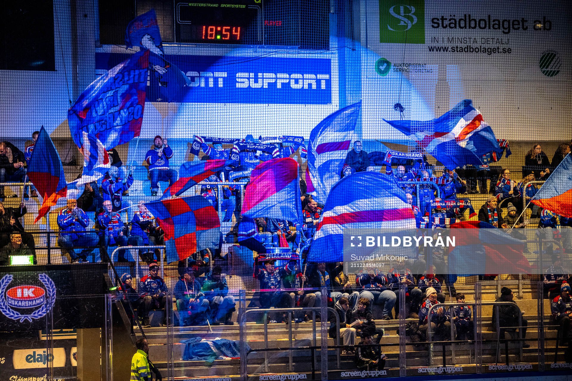 Oskarshamns supporterförening Blue Front Support var