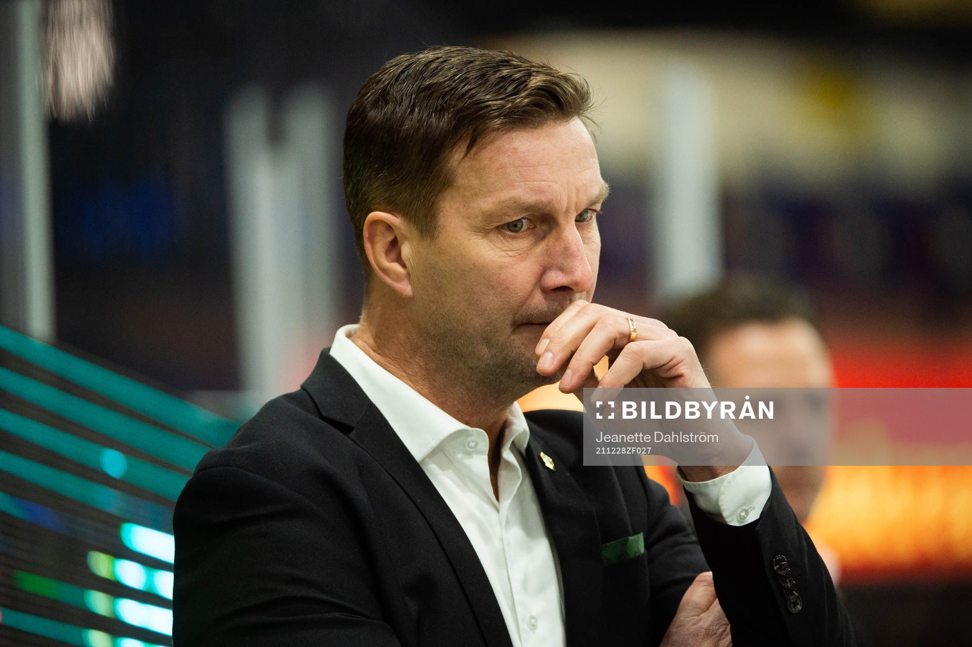 Färjestads tränare Johan Pennerborn