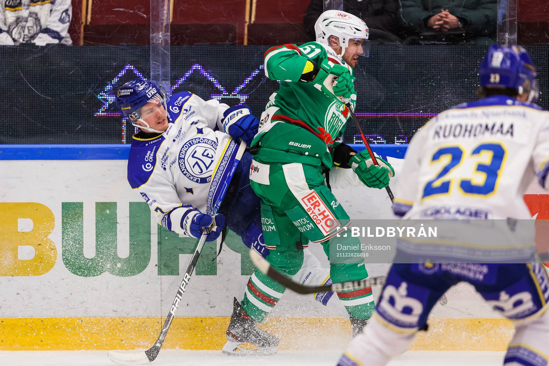 Leksands Benjamin Thomas och Rögles Ludvig Larsson