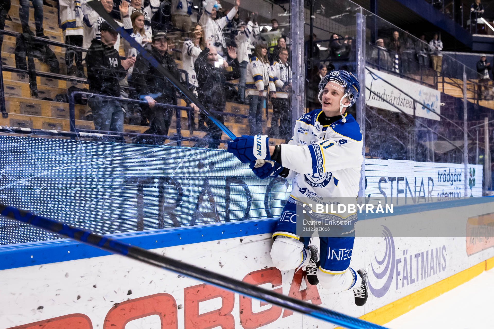 Leksands Martin Karlsson jublar